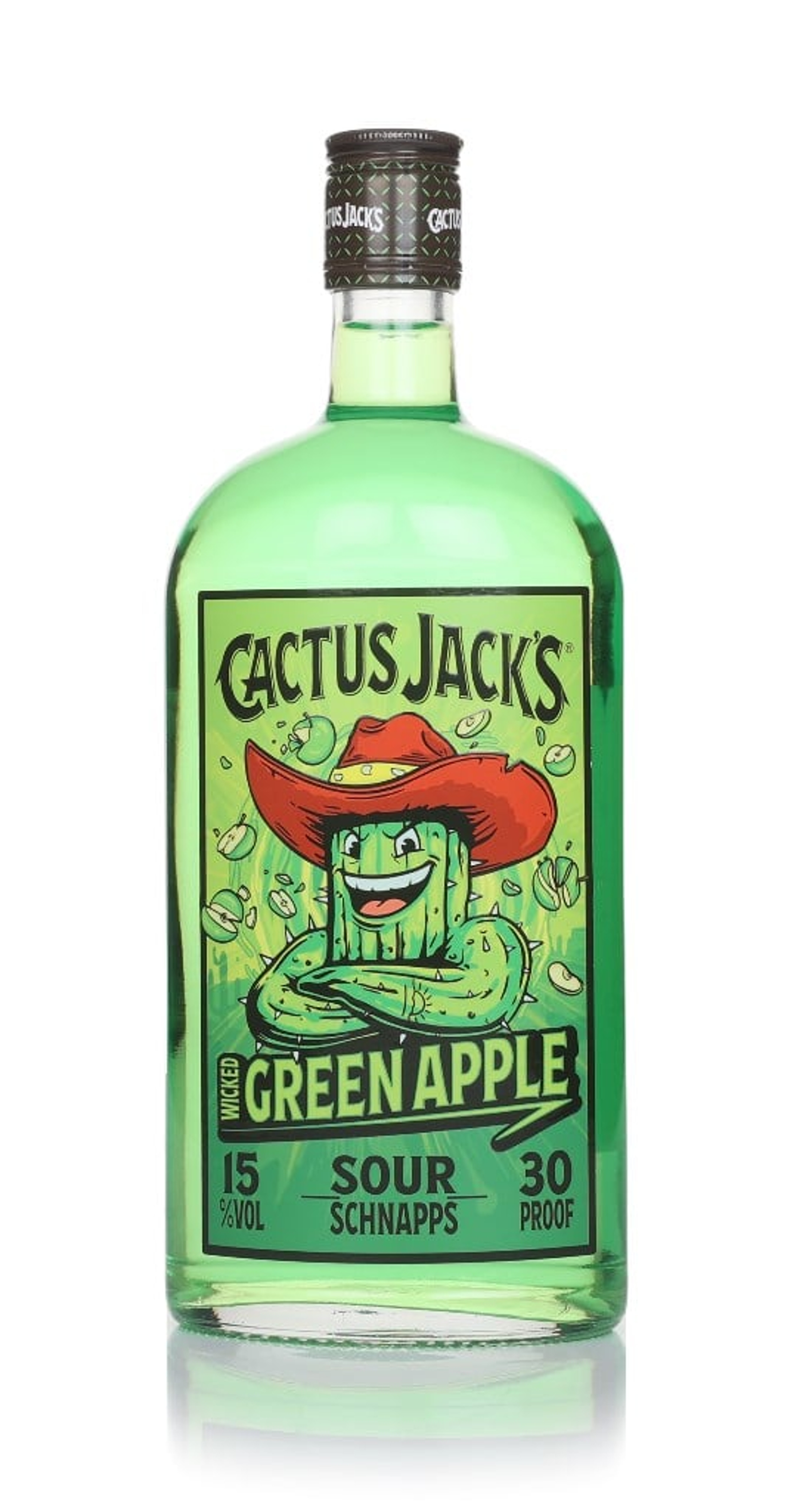 Cactus Jack's Wicked Green Apple 70cl