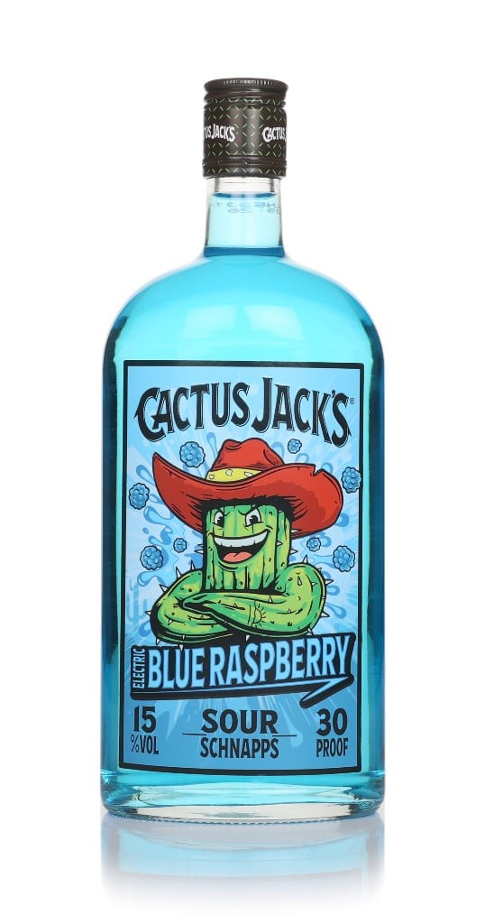 Cactus Jack's Electric Blue Raspberry 70cl