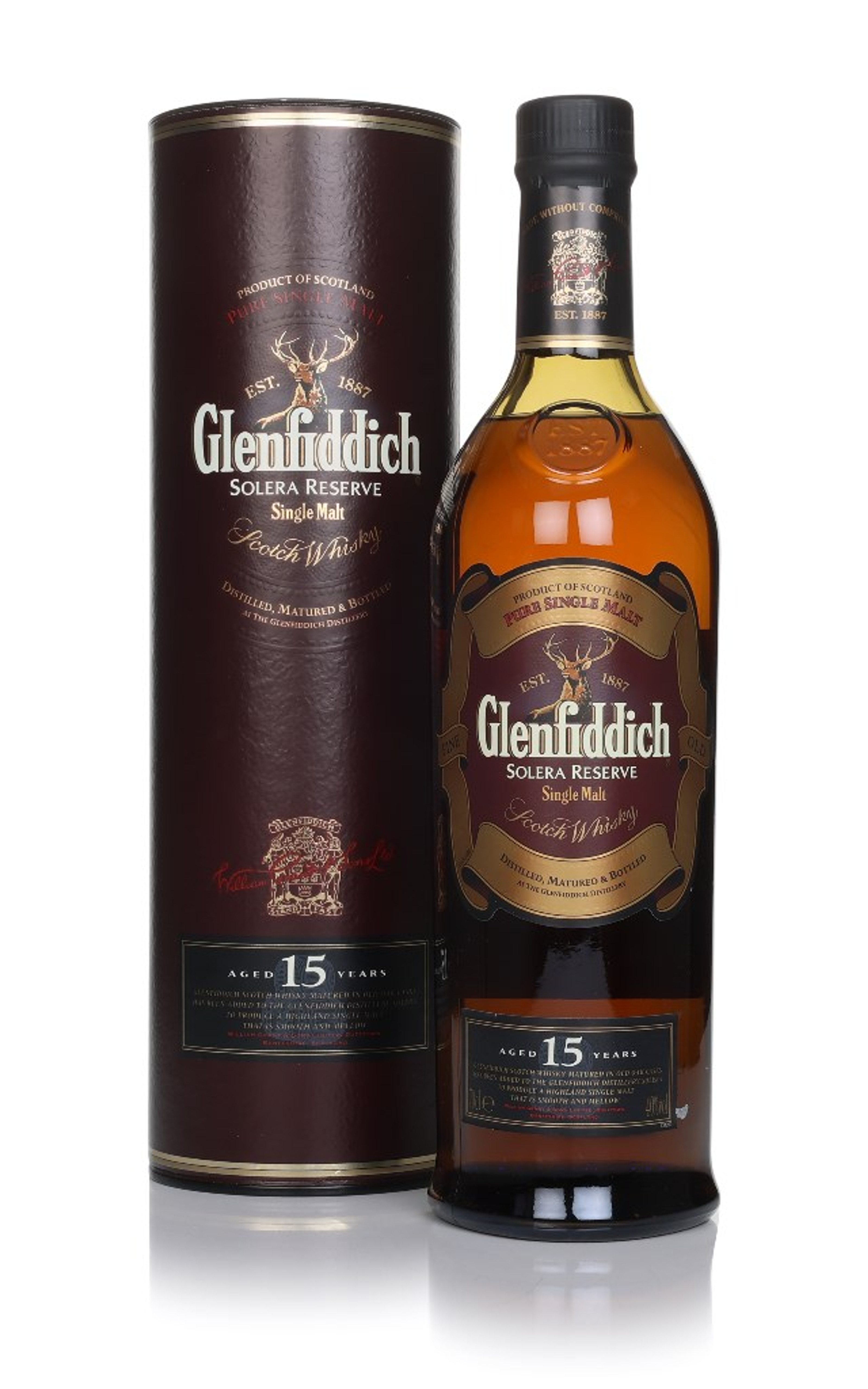 Glenfiddich 15 Year Old Solera Reserve - Pre 2007 70cl