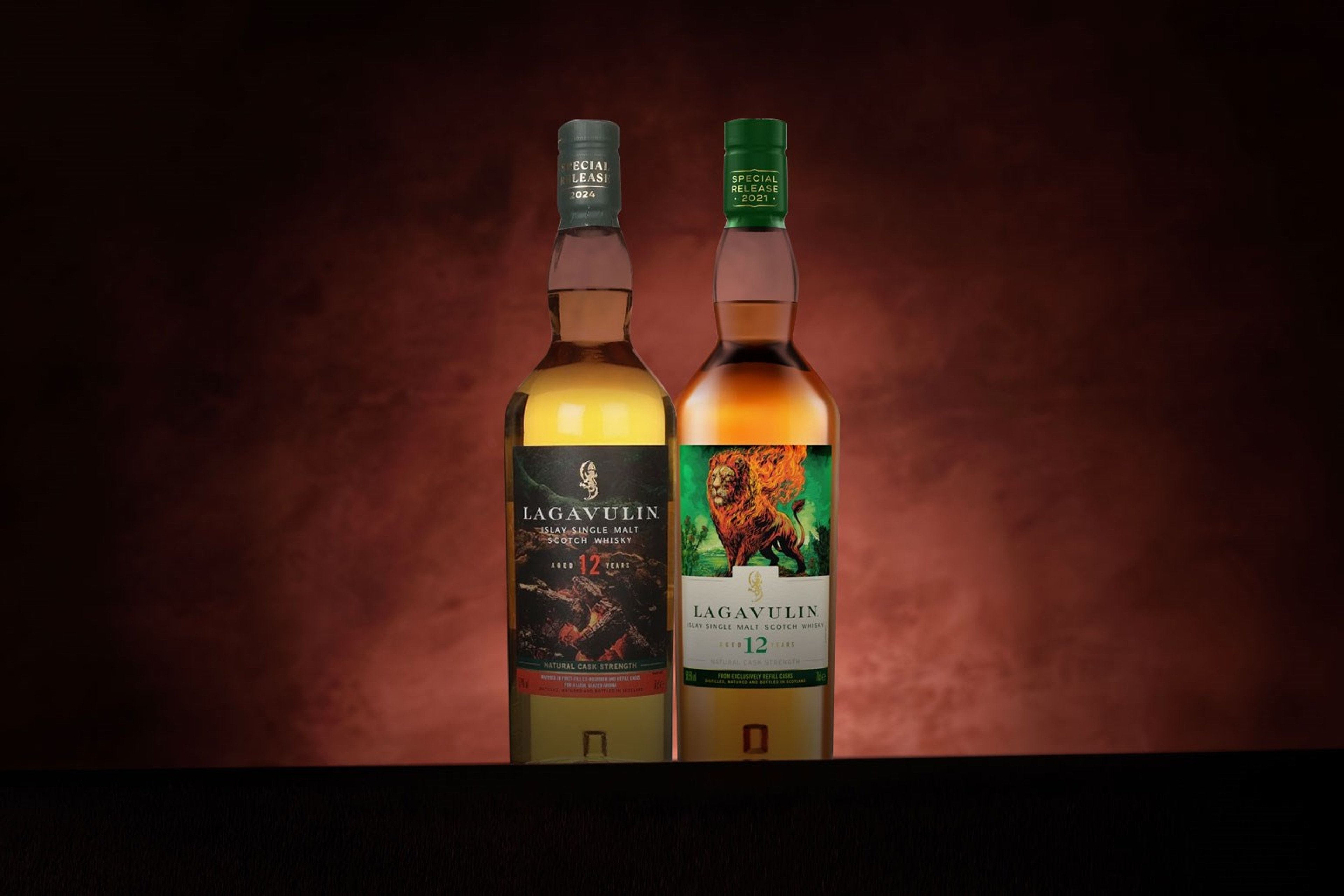*COMPETITION* Lagavulin 12 Year Old Special Release Whisky Duo (2) Ticket 70cl