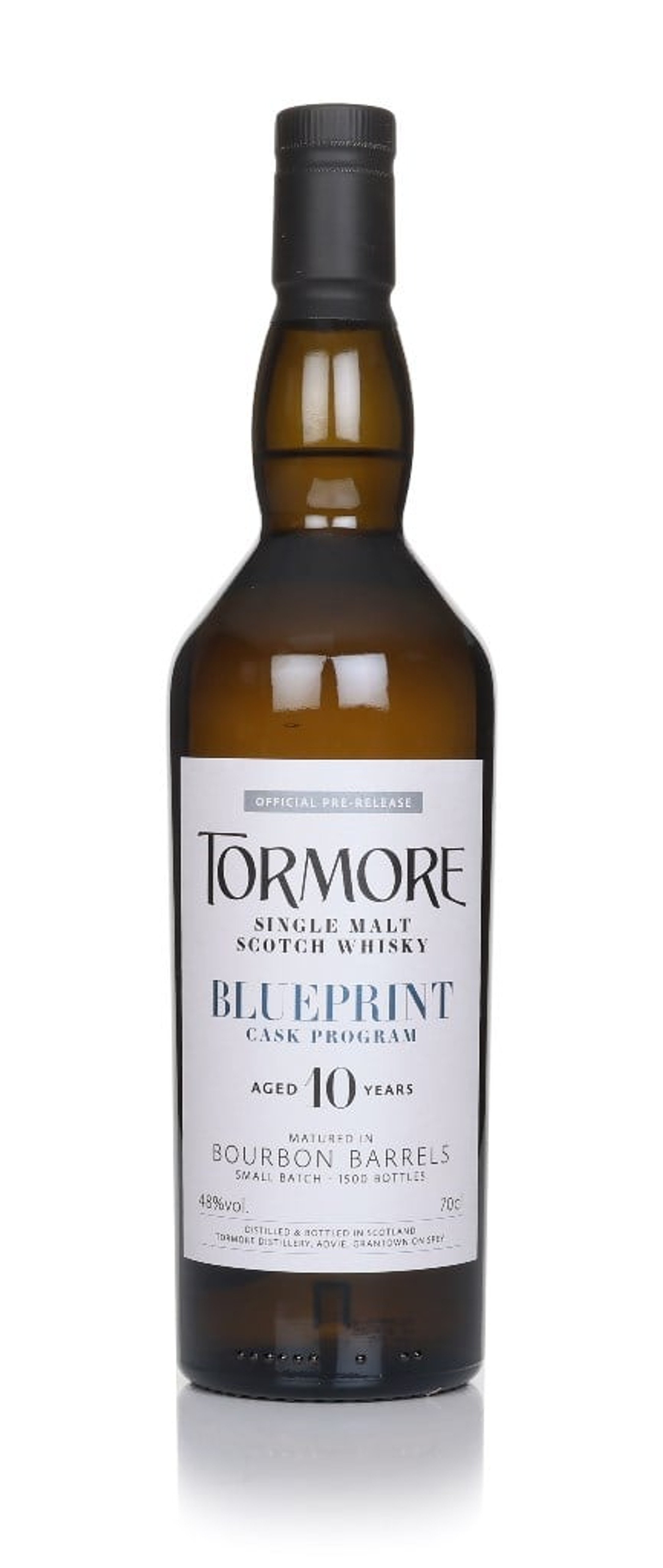 Tormore Blueprint 10 Year Old Bourbon Barrel 70cl