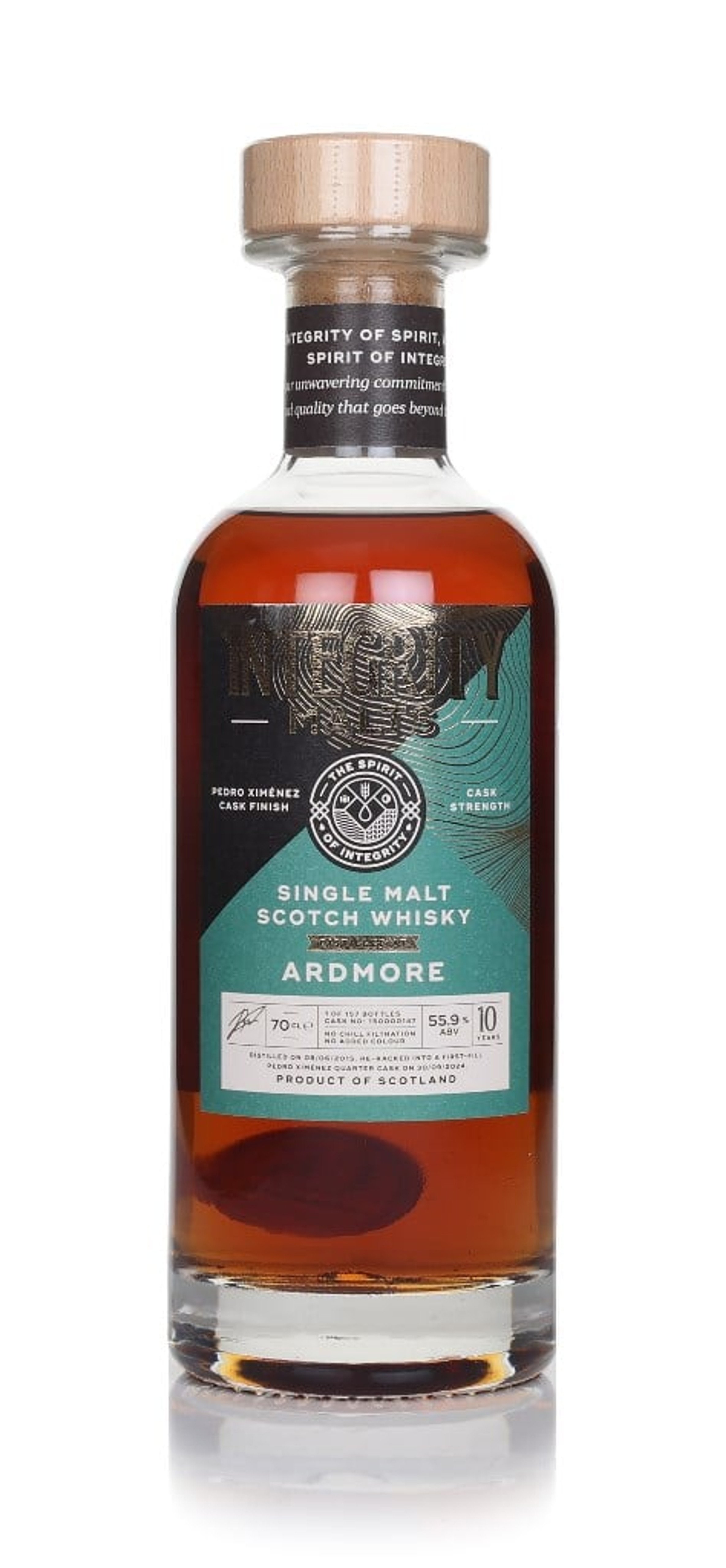 Ardmore 10 Year Old 2015 - Pedro Ximénez Finish (Integrity Malts) 70cl