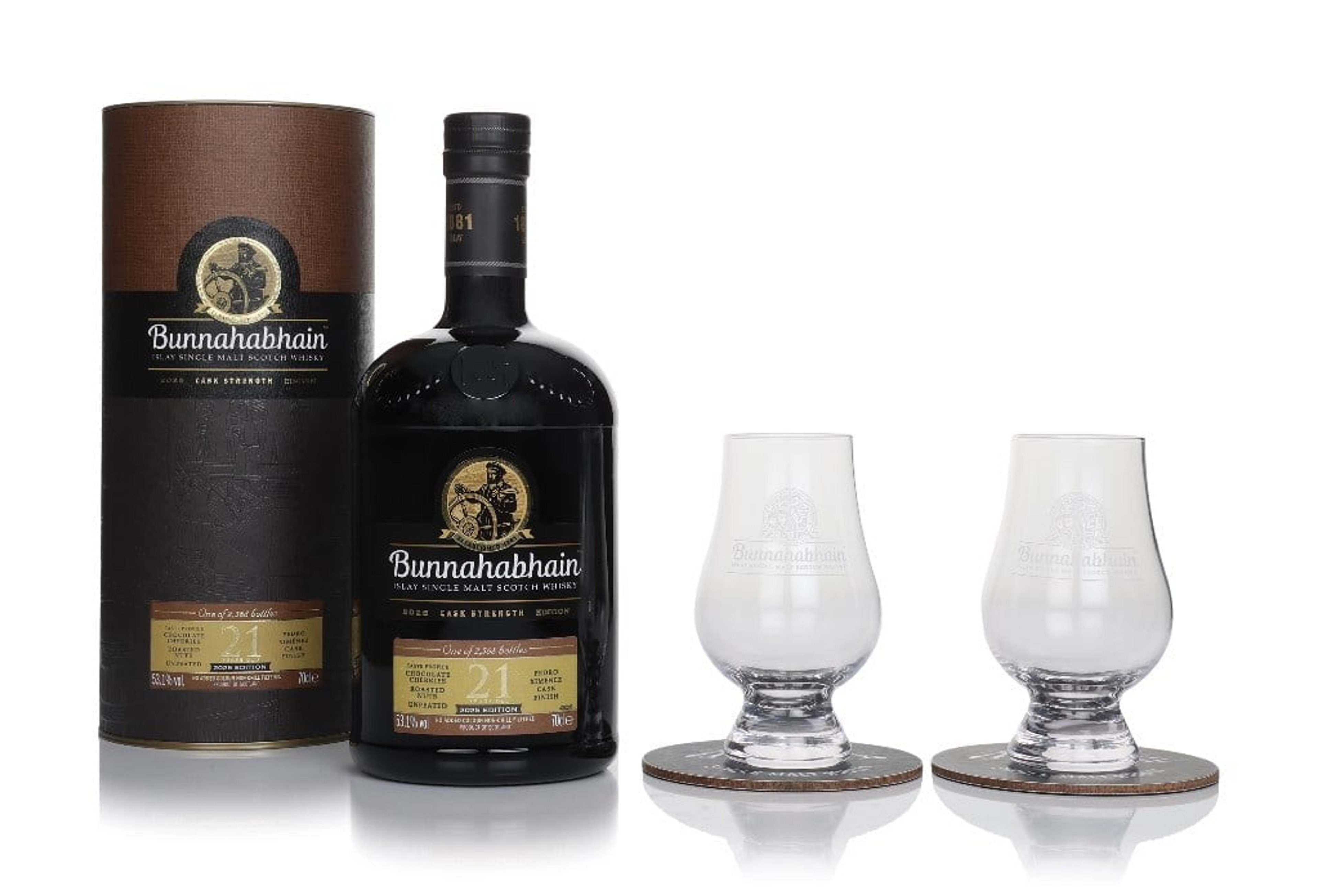 Bunnahabhain 21 Year Old Cask Strength - 2025 Edition 70cl