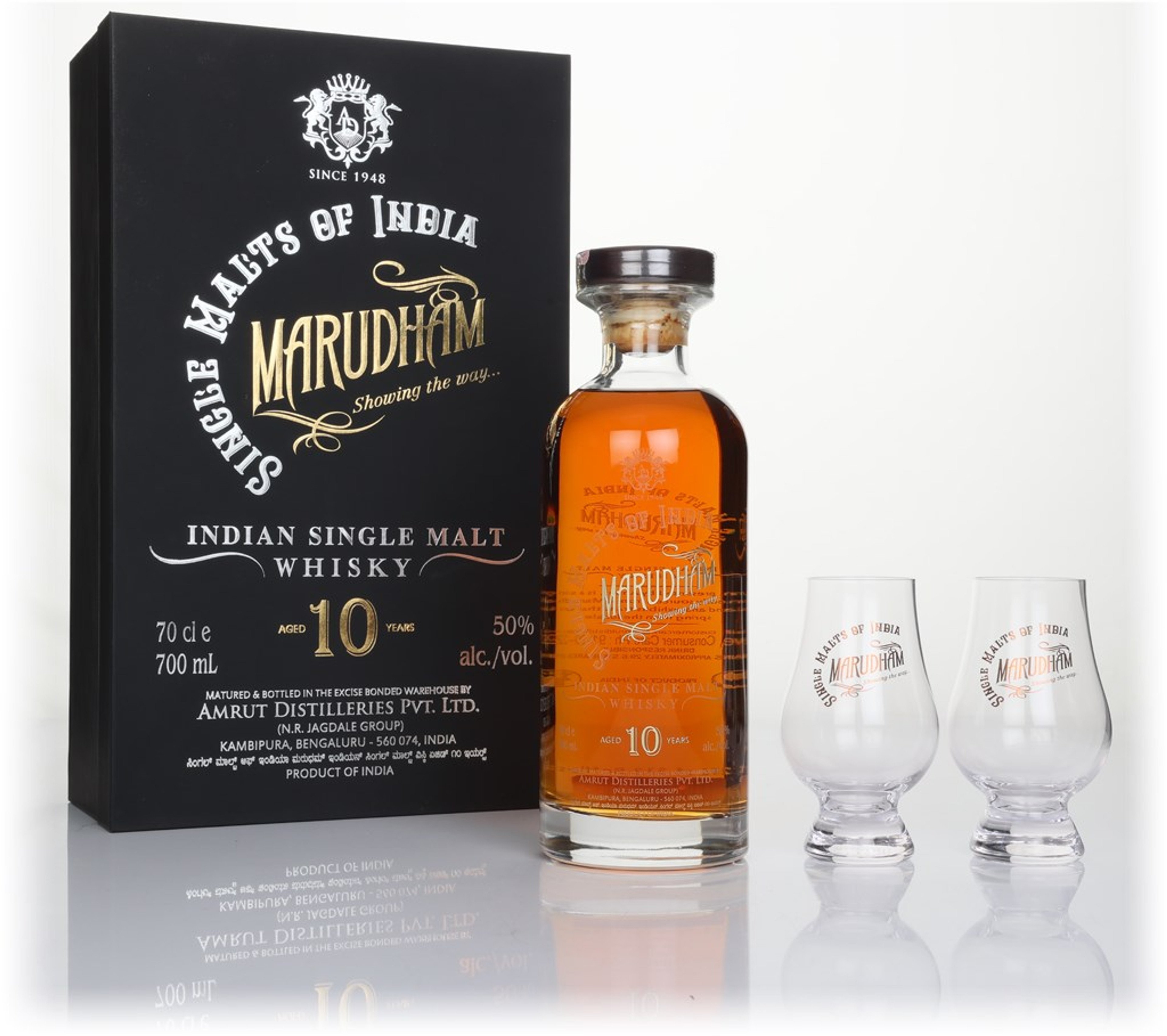 Amrut Single Malts of India Marudham 10 Year Old 70cl