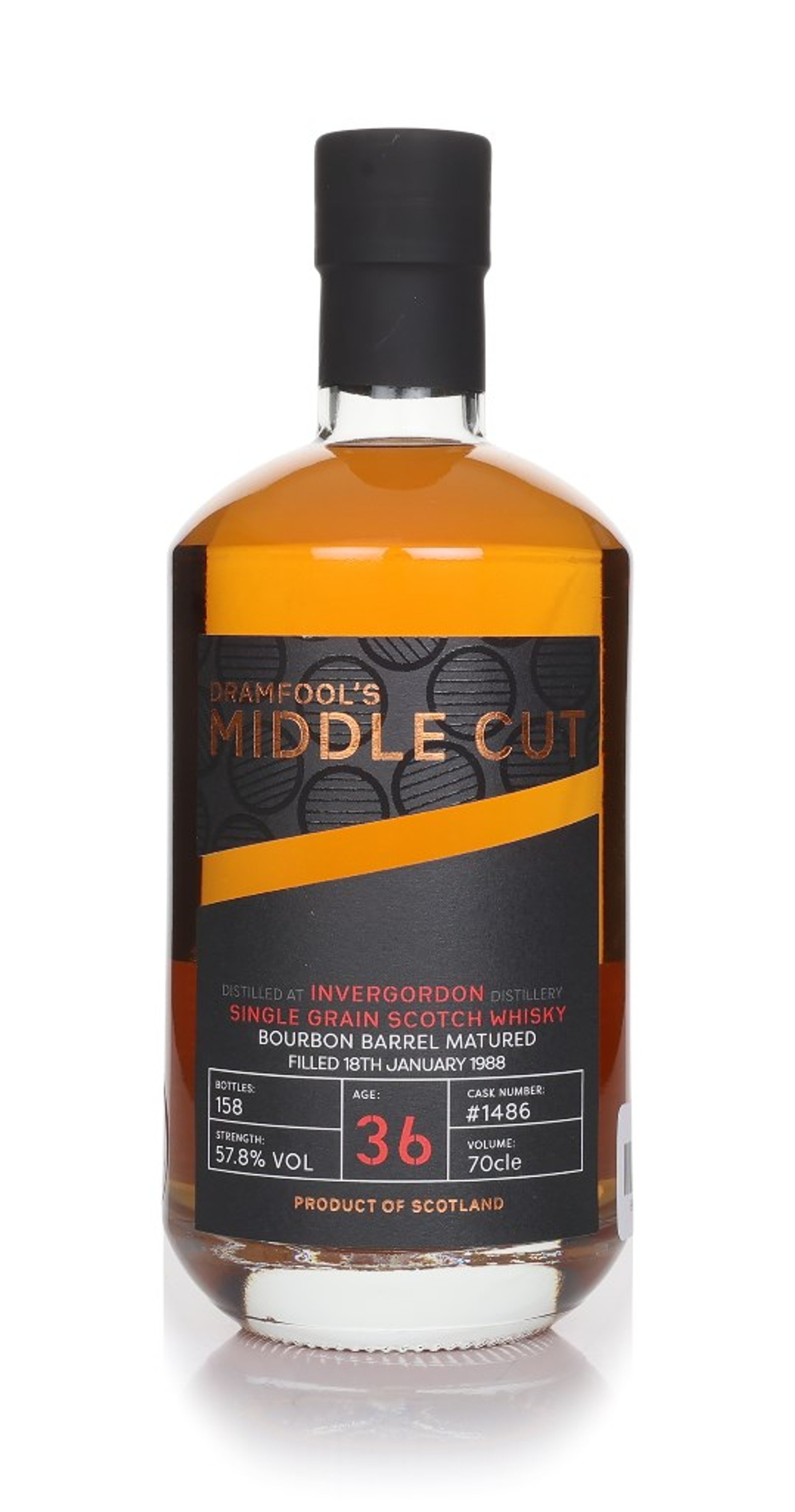 Invergordon 36 Year Old 1988 - Middle Cut (Dramfool) 70cl