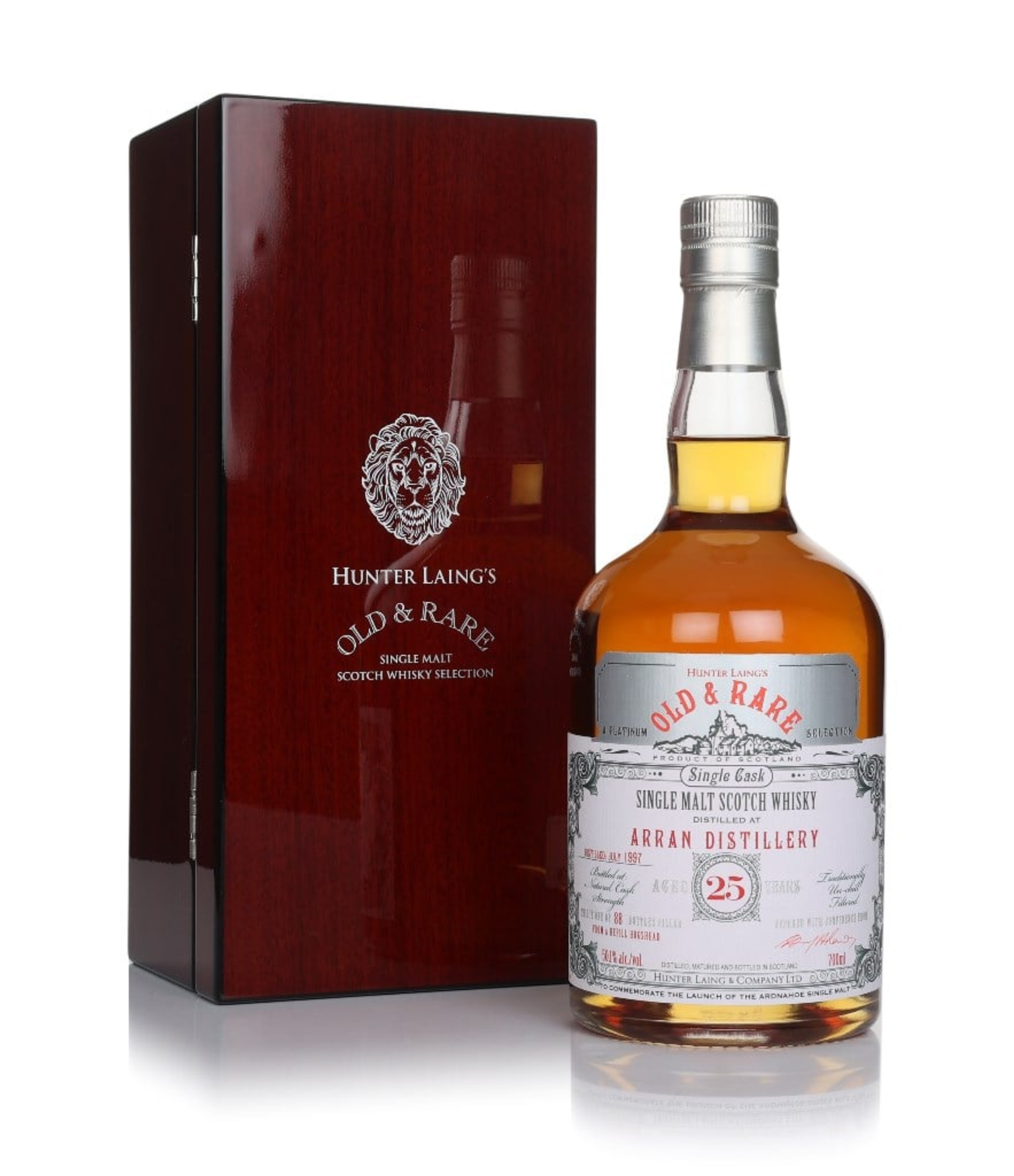 Arran 25 Year Old 1997 - Old & Rare Platinum (Hunter Laing) 70cl