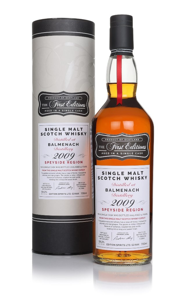 Balmenach 15 Year Old 2009 (cask 21861) - The First Editions (Hunter Laing) 70cl