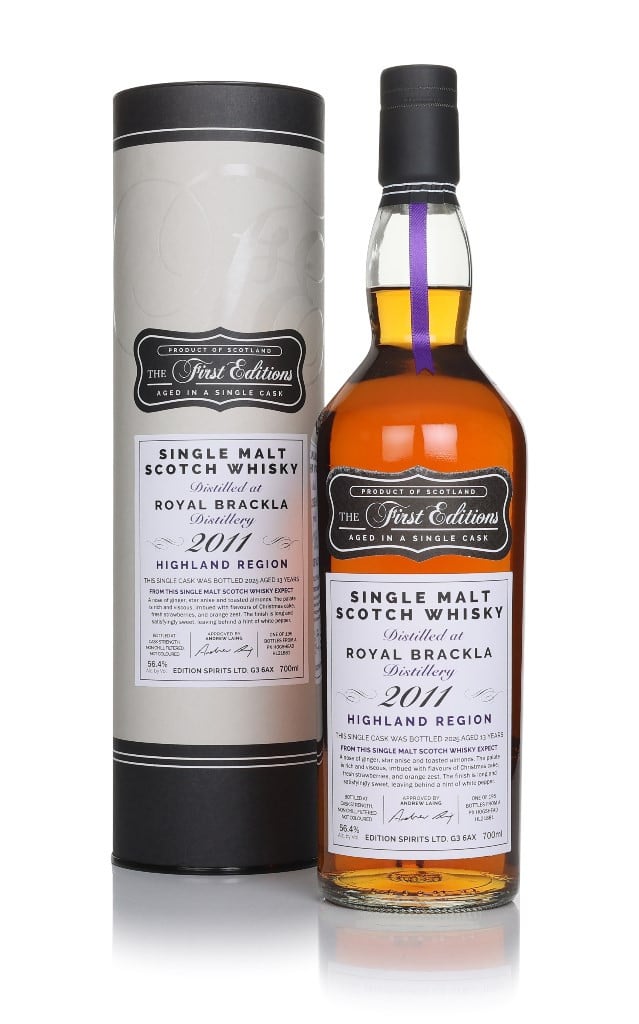 Royal Brackla 13 Year Old 2011 (cask 21881) - The First Editions (Hunter Laing) 70cl