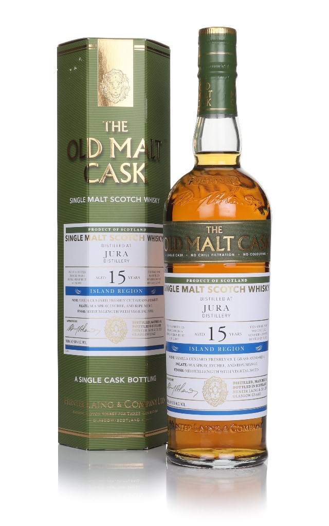 Jura 15 Year Old 2009 (cask 21863) - Old Malt Cask (Hunter Laing) 70cl