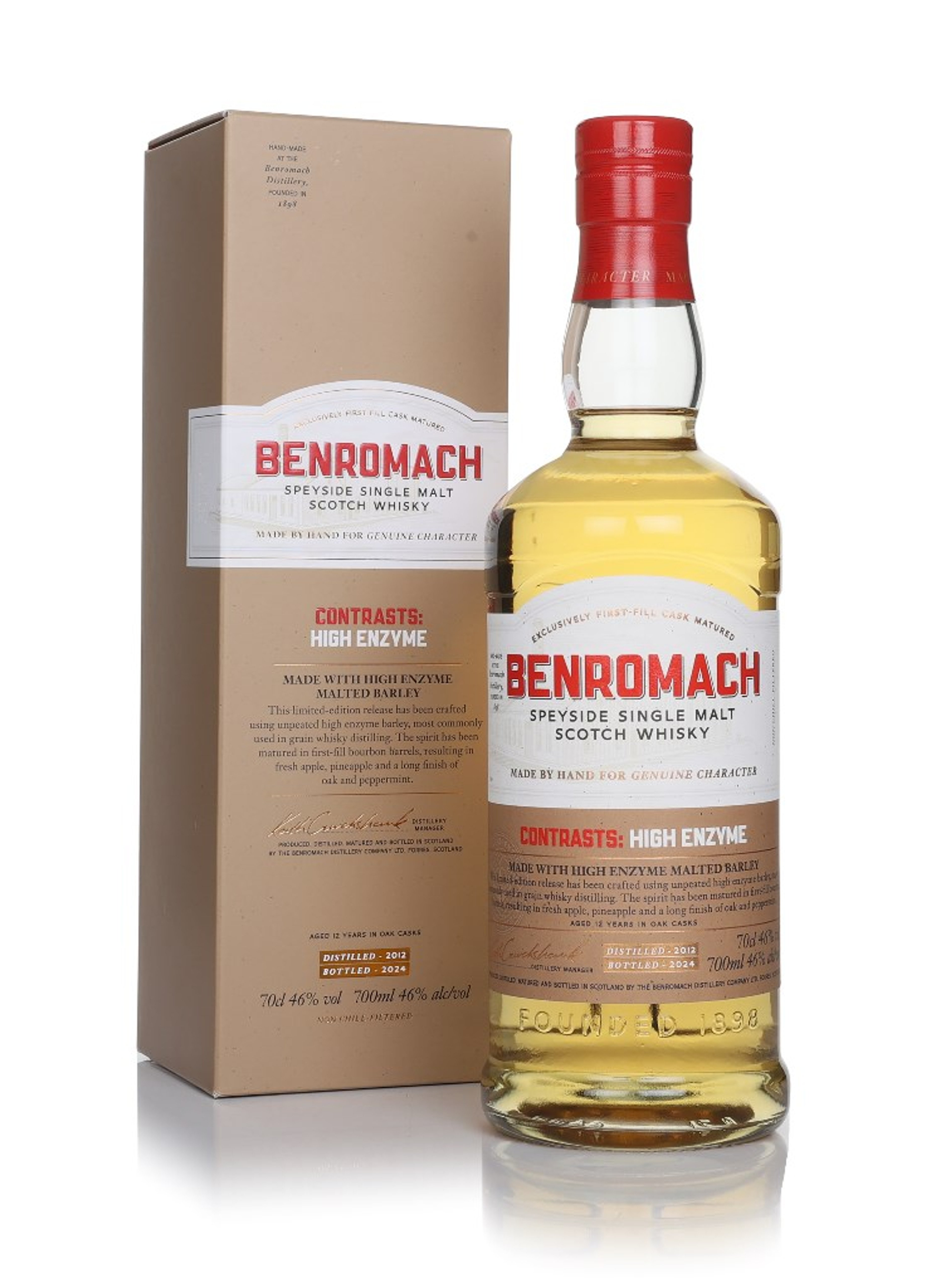 Benromach Contrasts: High Enzyme 2012 70cl