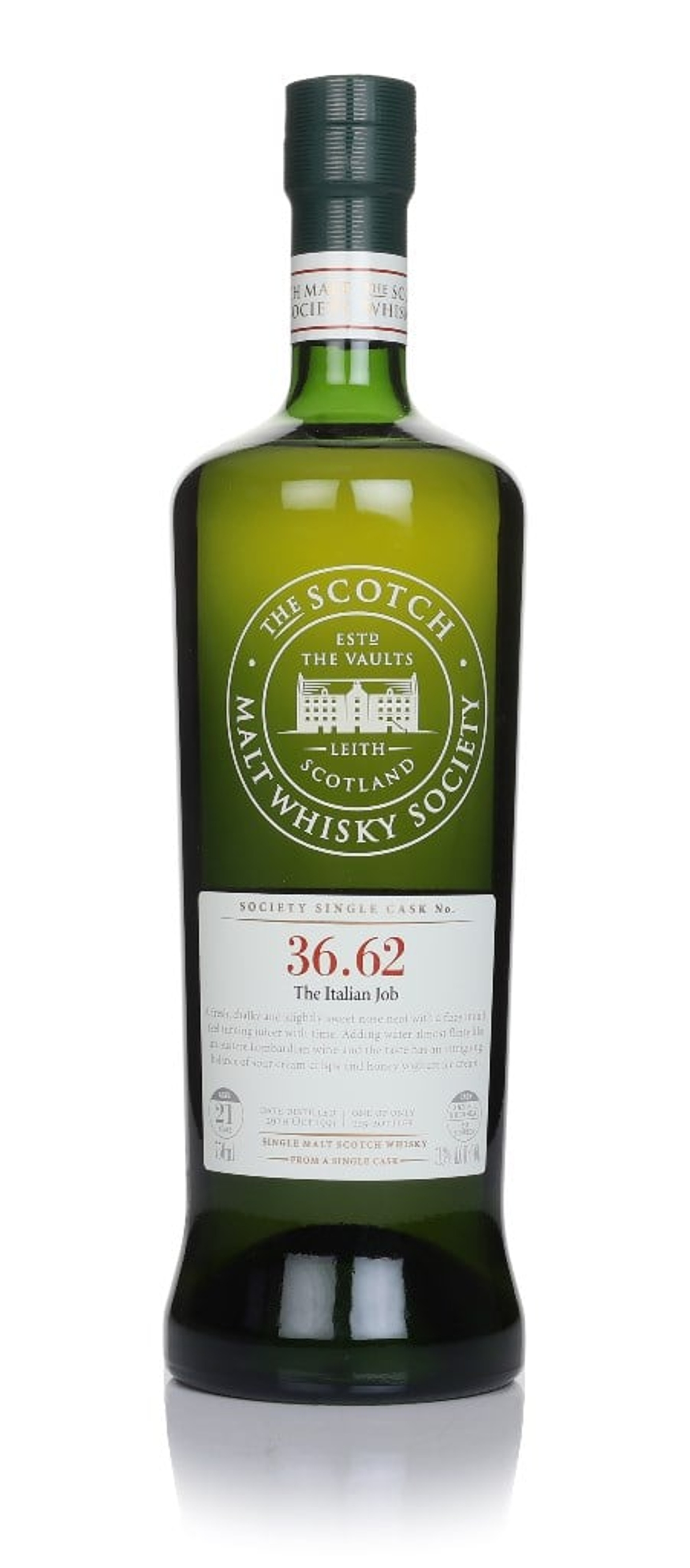 Benrinnes 21 Year Old 1991 (cask 36.62) - (The Scotch Malt Whisky Society) 70cl