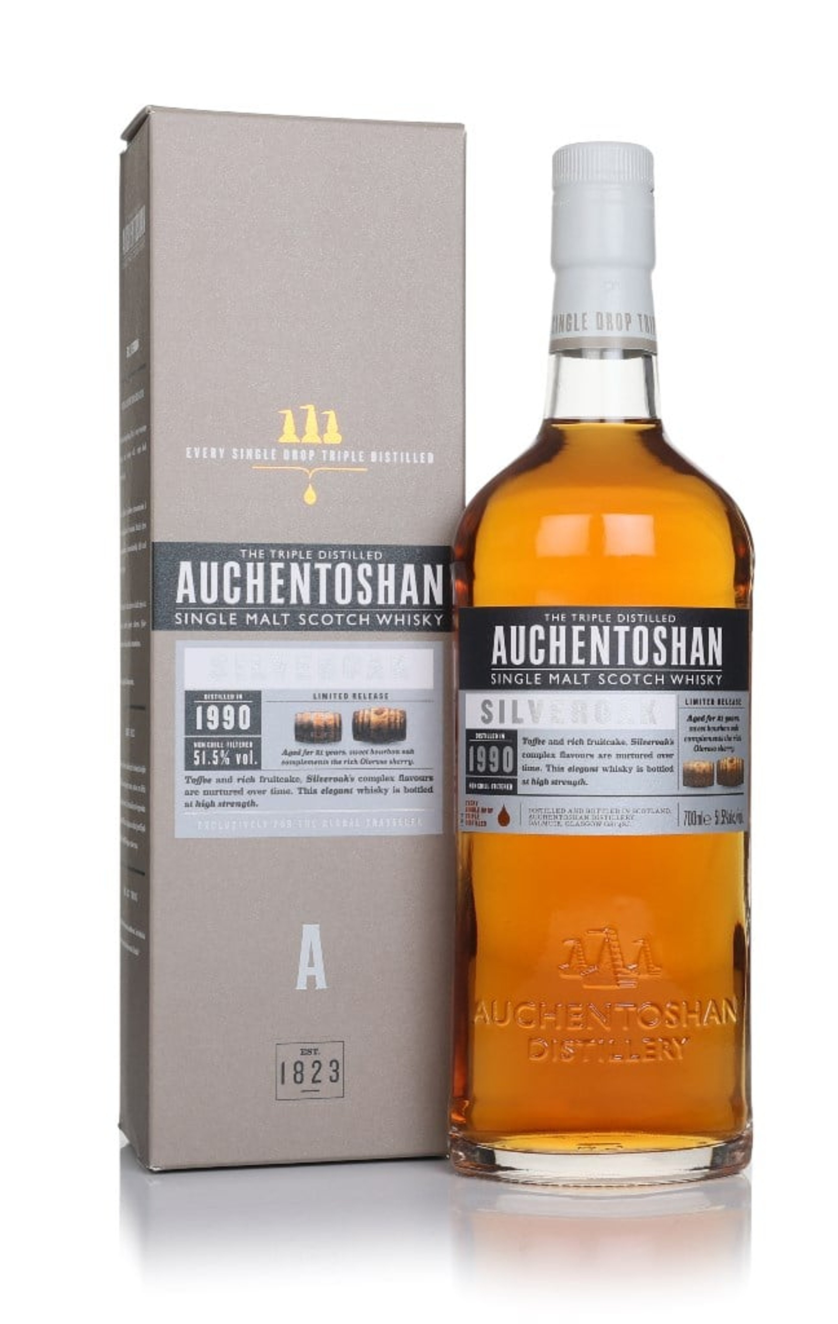 Auchentoshan 21 Year Old 1990 Silveroak 70cl