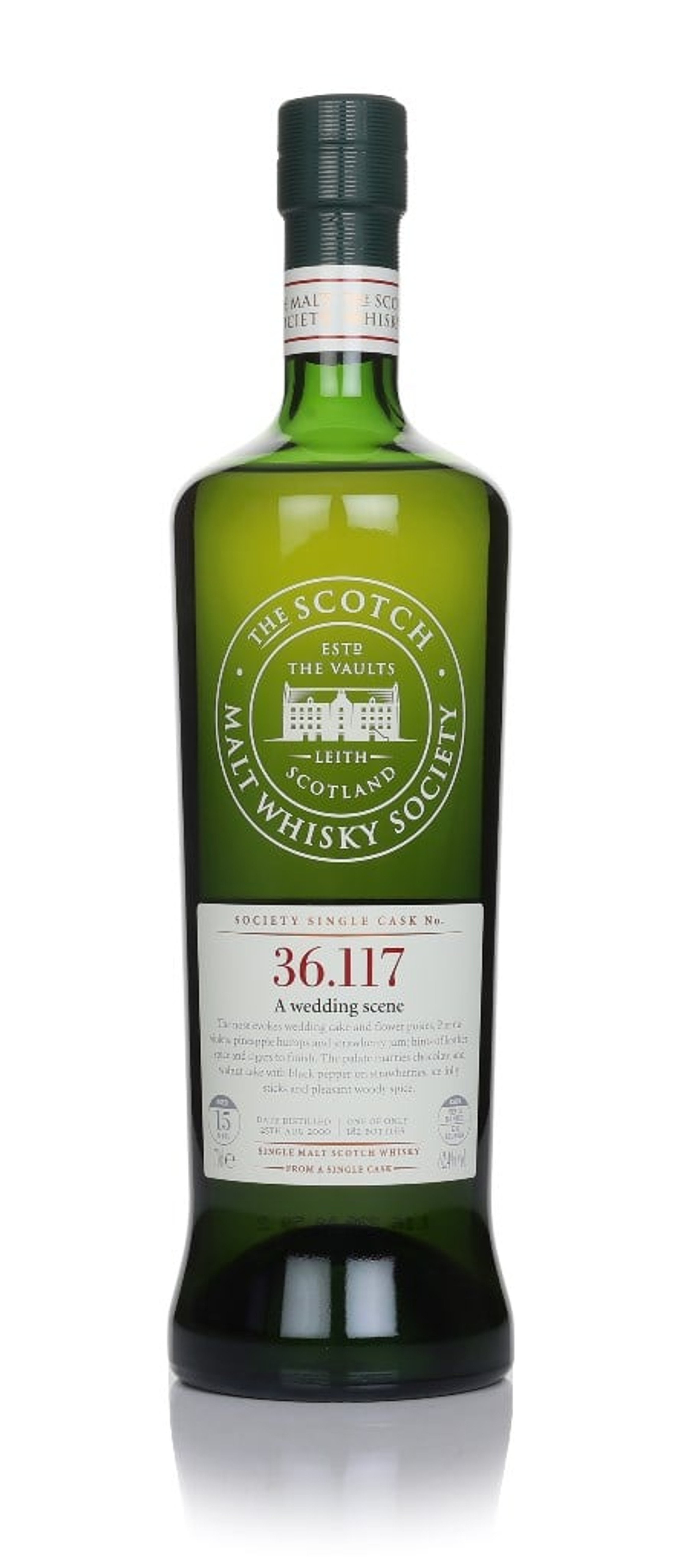 Benrinnes 15 Year Old 2000 (cask 36.117) - (The Scotch Malt Whisky Society) 70cl