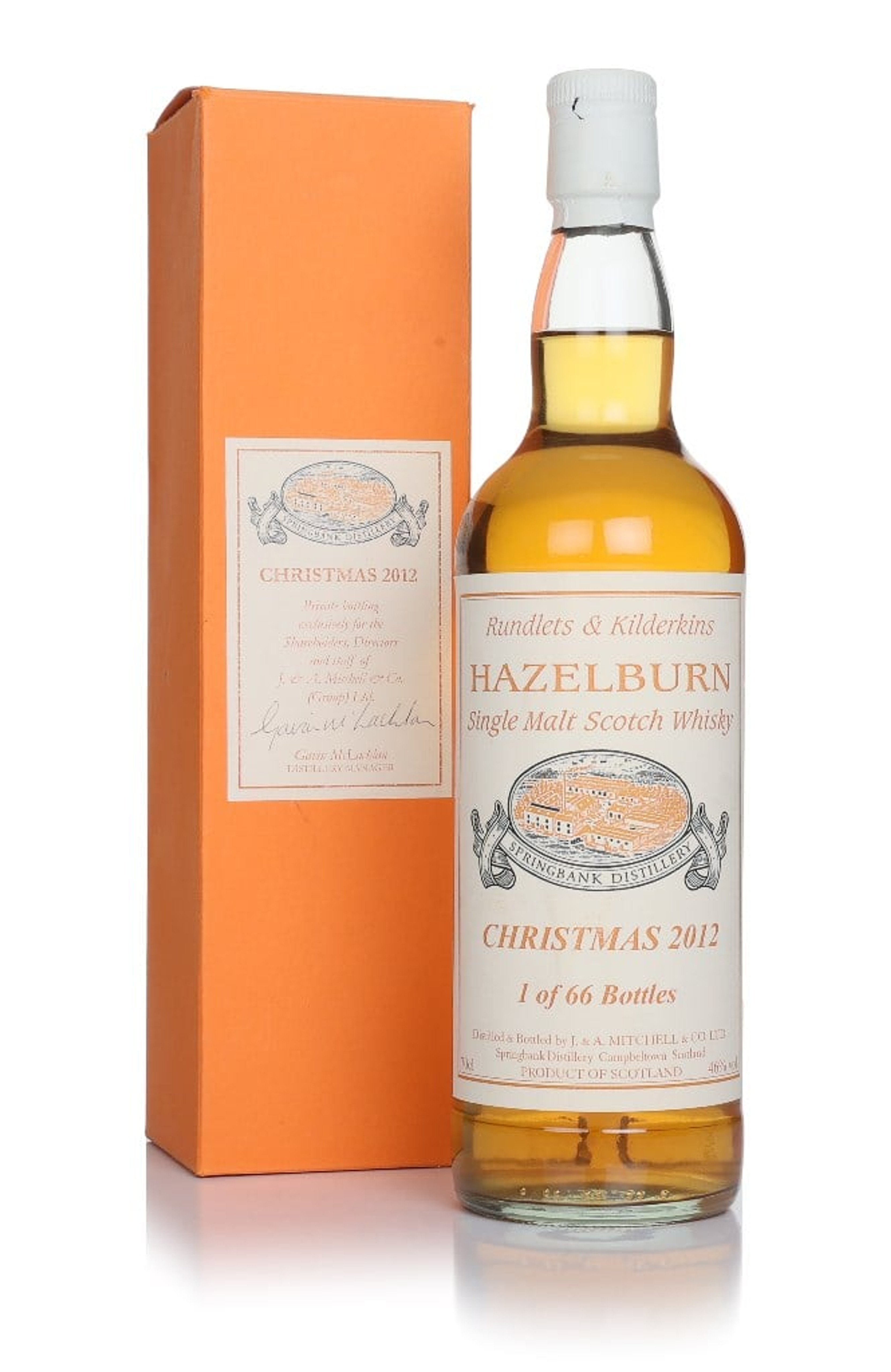 Hazelburn 10 Year Old 2003 - Rundlets & Kilderkins 70cl