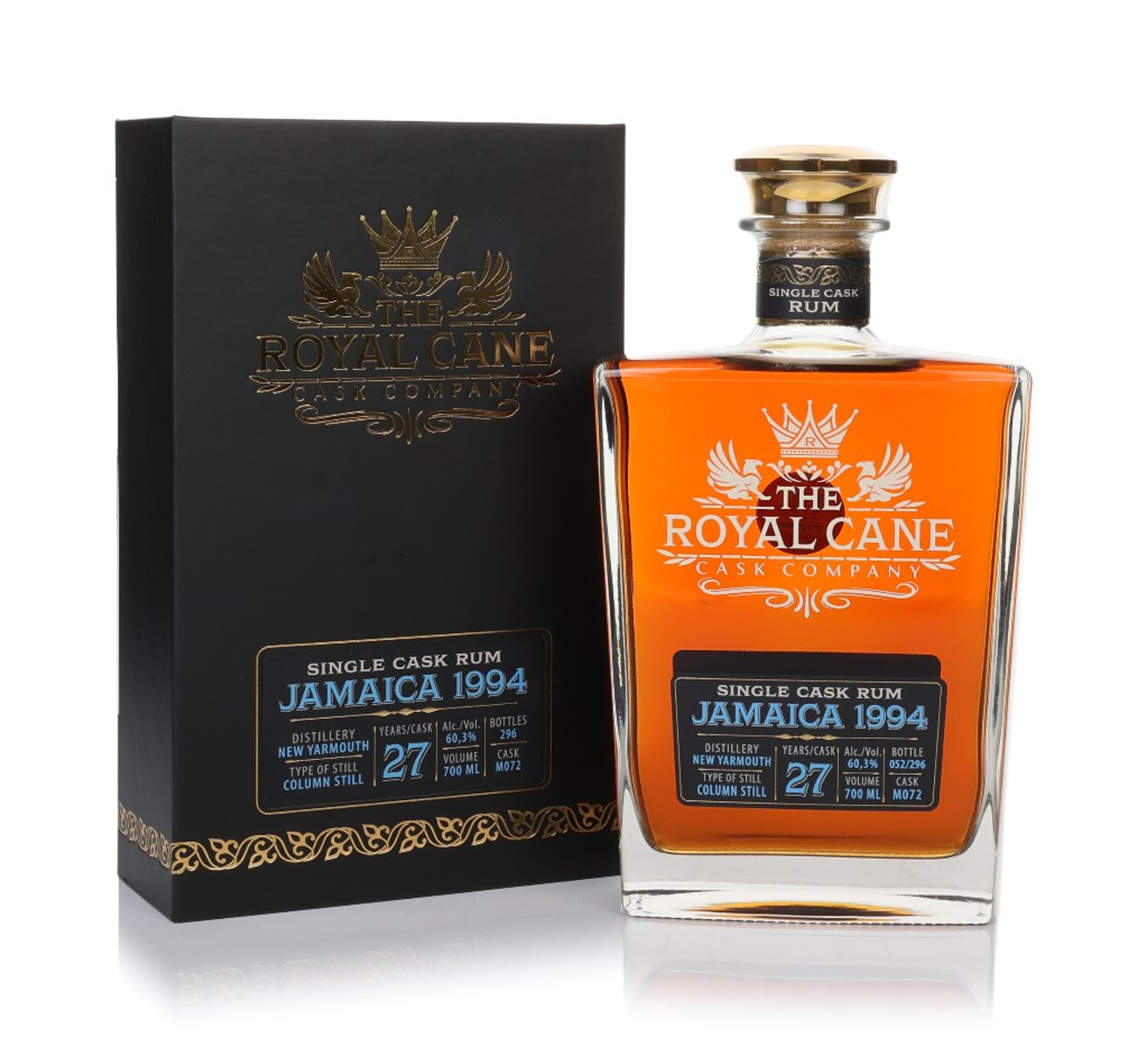 New Yarmouth 27 Year Old 1994 (cask M072) - Jamaica (The Royal Cane Cask Company) Clearance