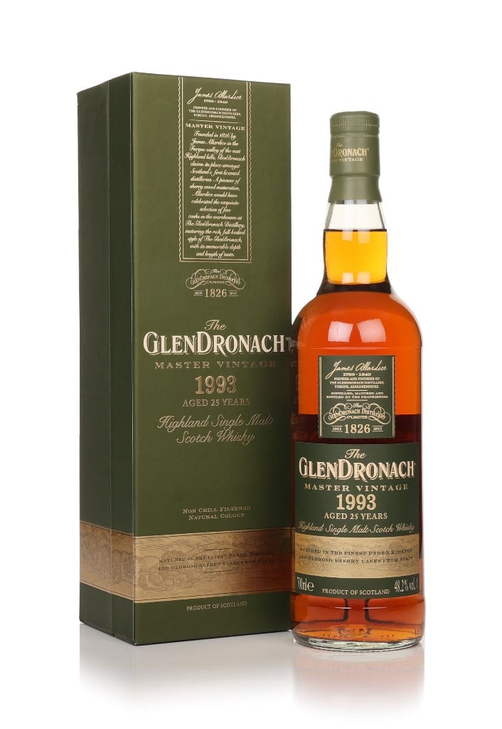 The GlenDronach 25 Year Old 1993 - Master Vintage 70cl