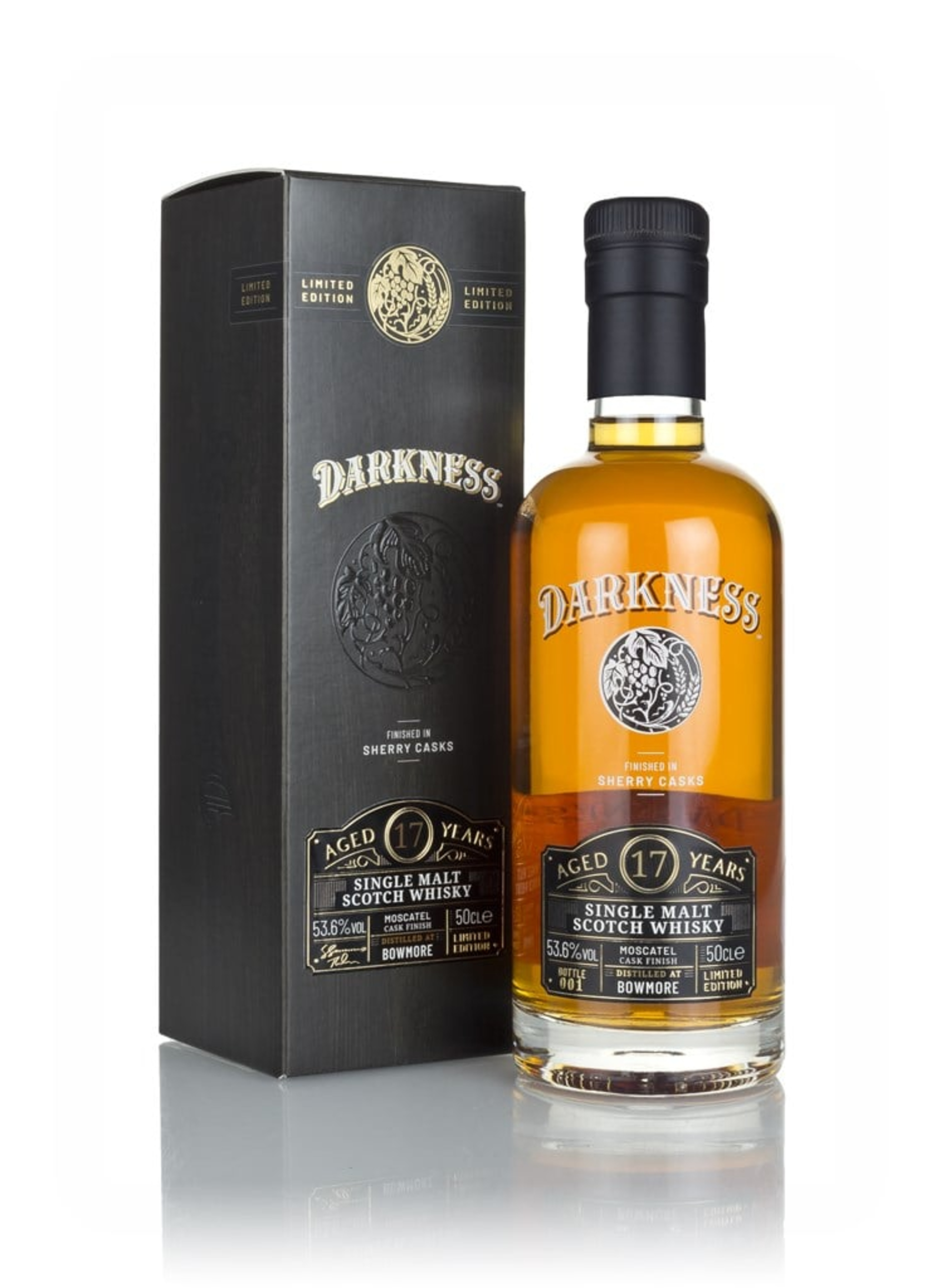Bowmore 17 Year Old Moscatel Cask Finish (Darkness) 50cl