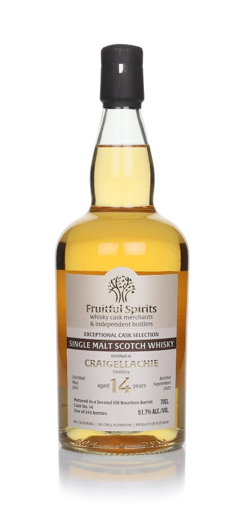 Craigellachie 14 Year Old 2011 (cask 14) - Fruitful Spirits 70cl