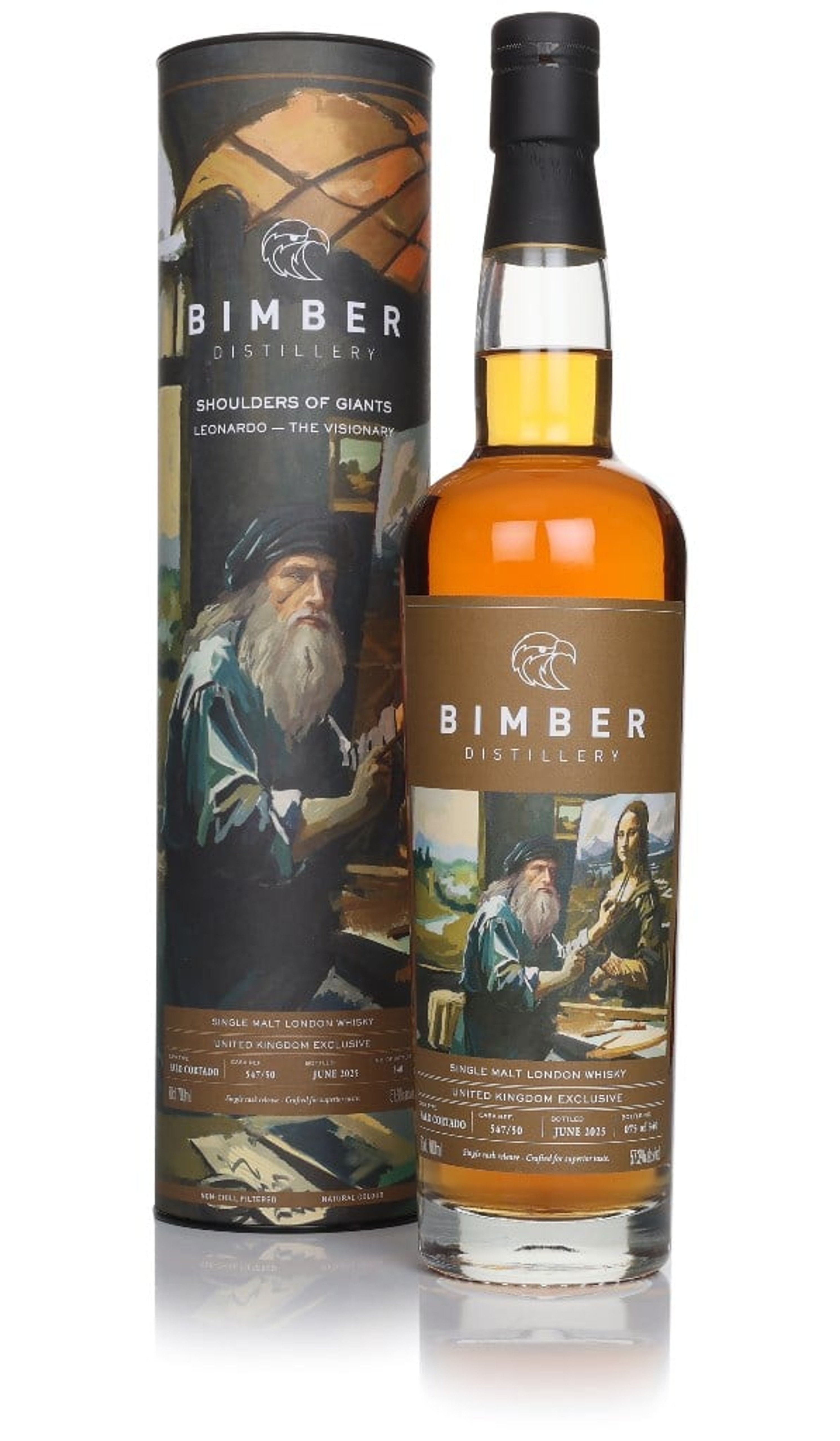 Bimber Shoulders of Giants - Leonardo The Visionary (Cask 547/50) 70cl