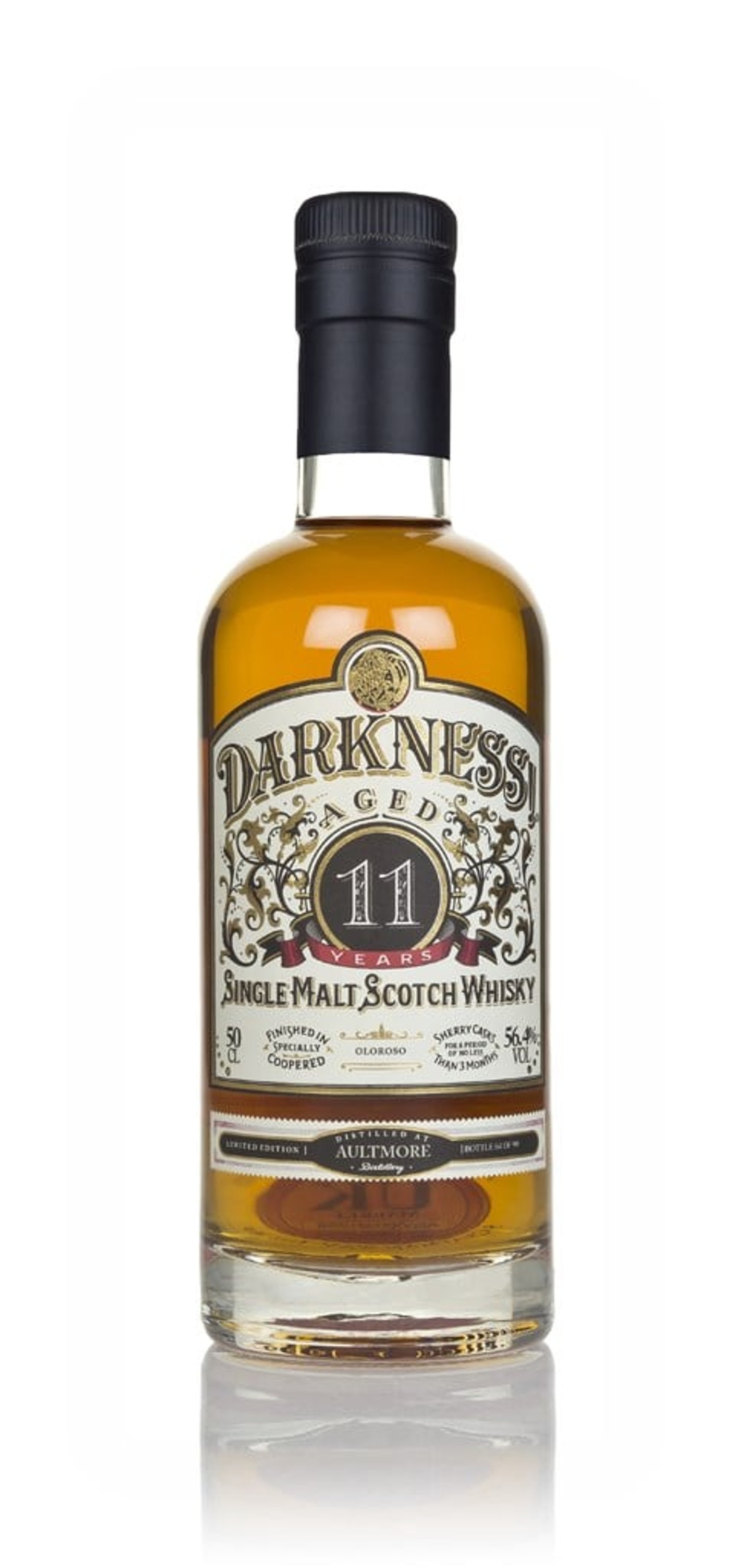 Aultmore 11 Year Old Oloroso Cask Finish (Darkness) 50cl