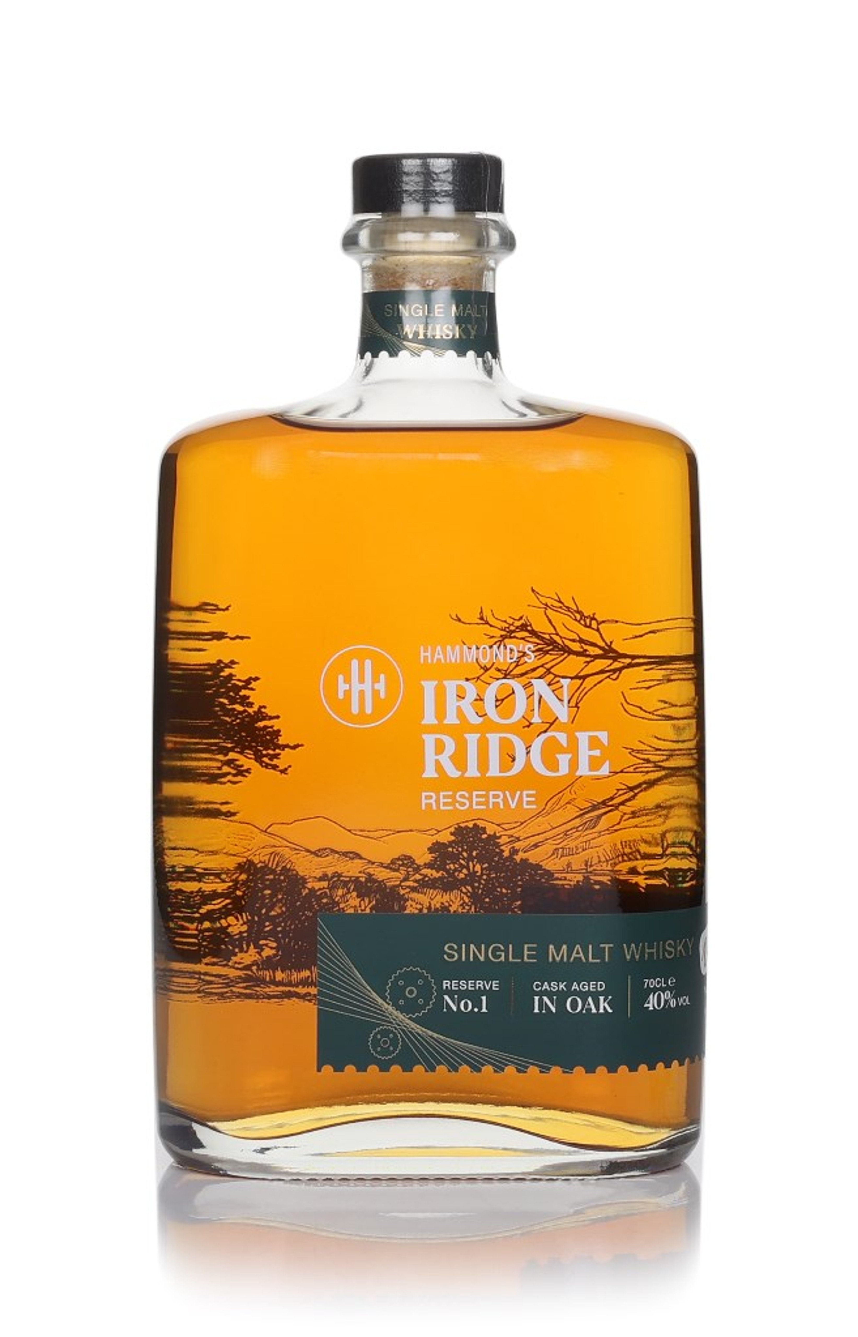 Hammond's Iron Ridge English Single Malt Whisky 70cl