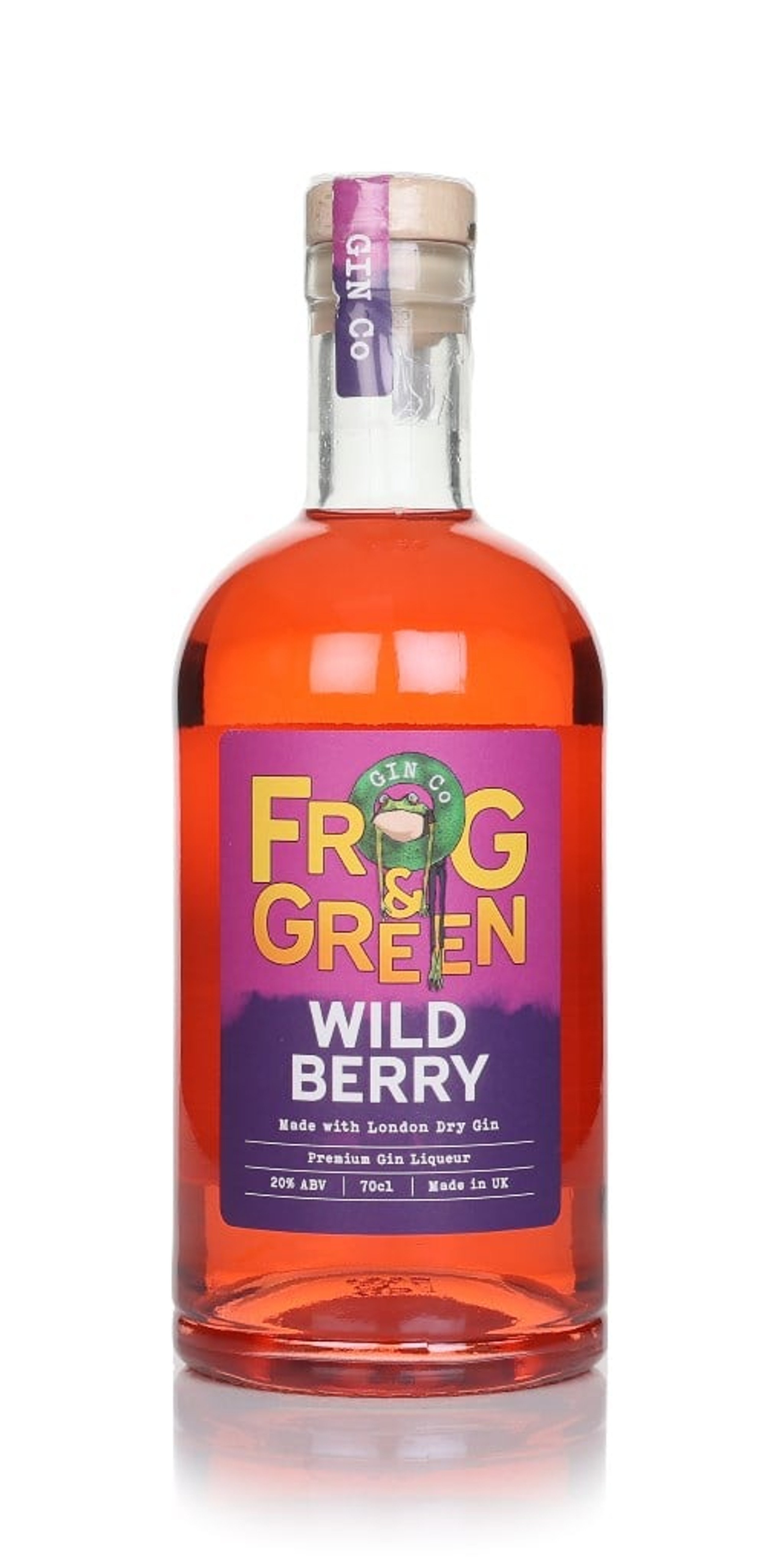 Frog & Green Wild Berry Gin Liqueur 70cl
