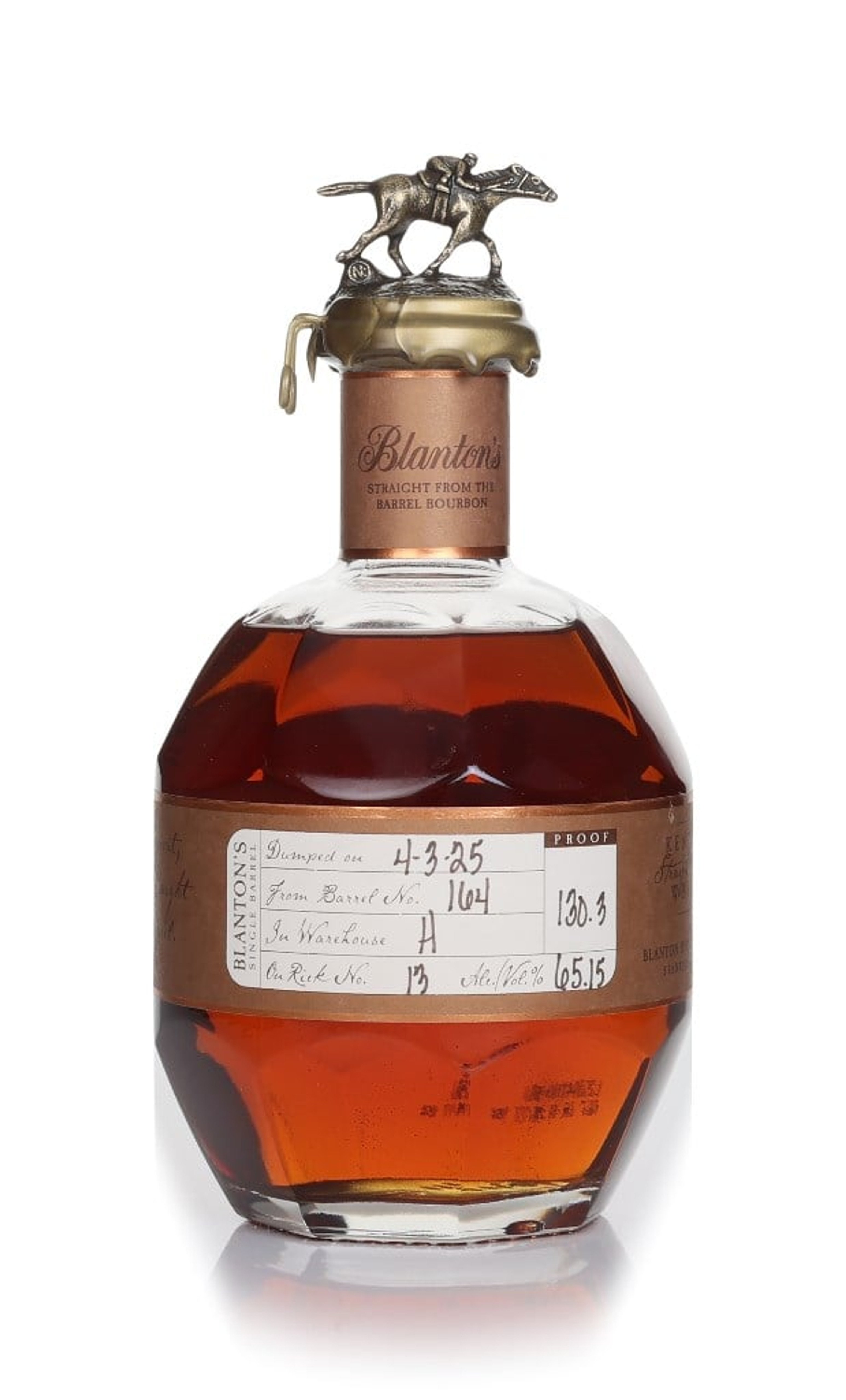 Blanton's Straight From The Barrel - Barrel 164 70cl