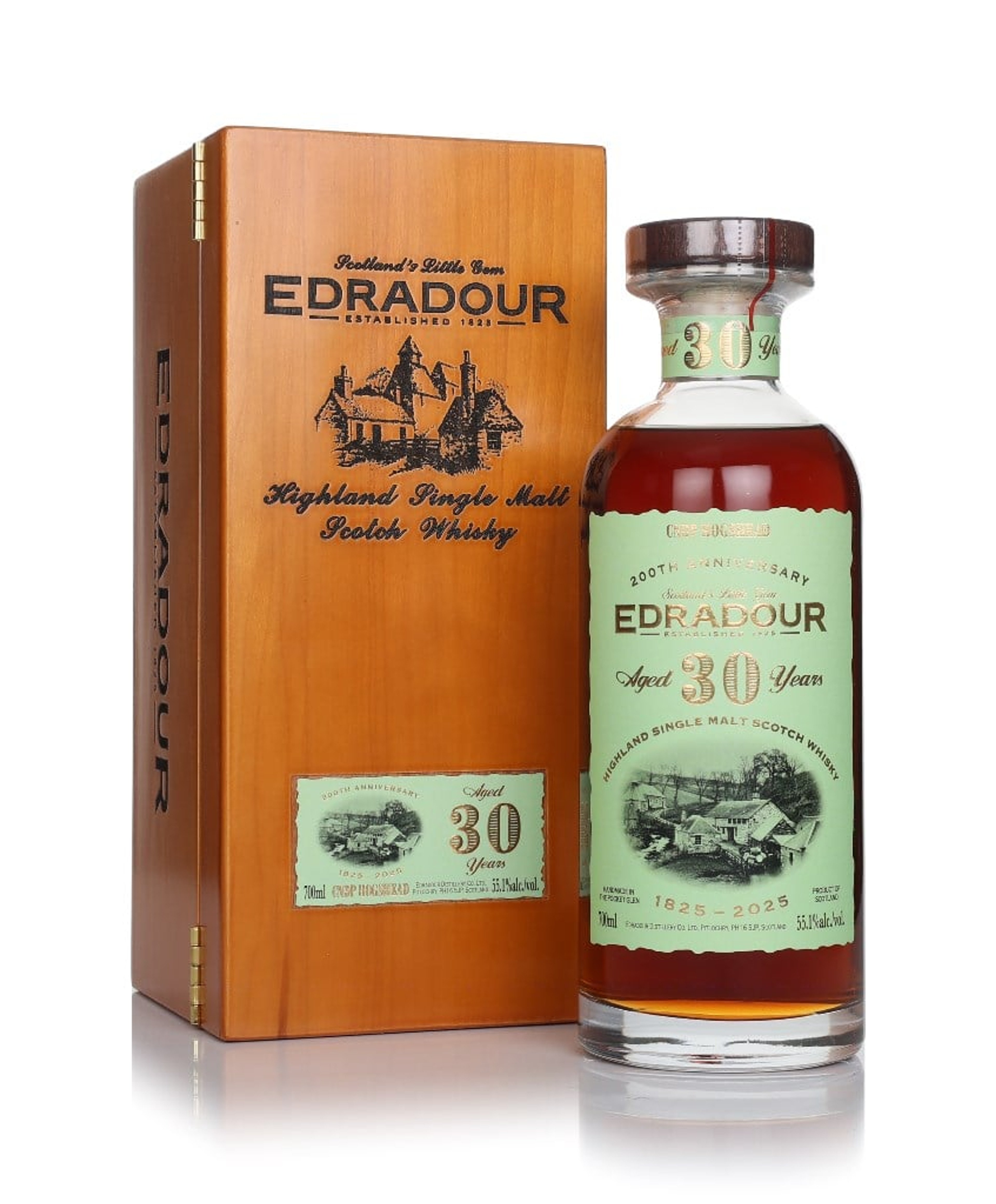 Edradour 30 Year Old 1995 (cask 2110) - Châteauneuf-du-Pape Cask 70cl