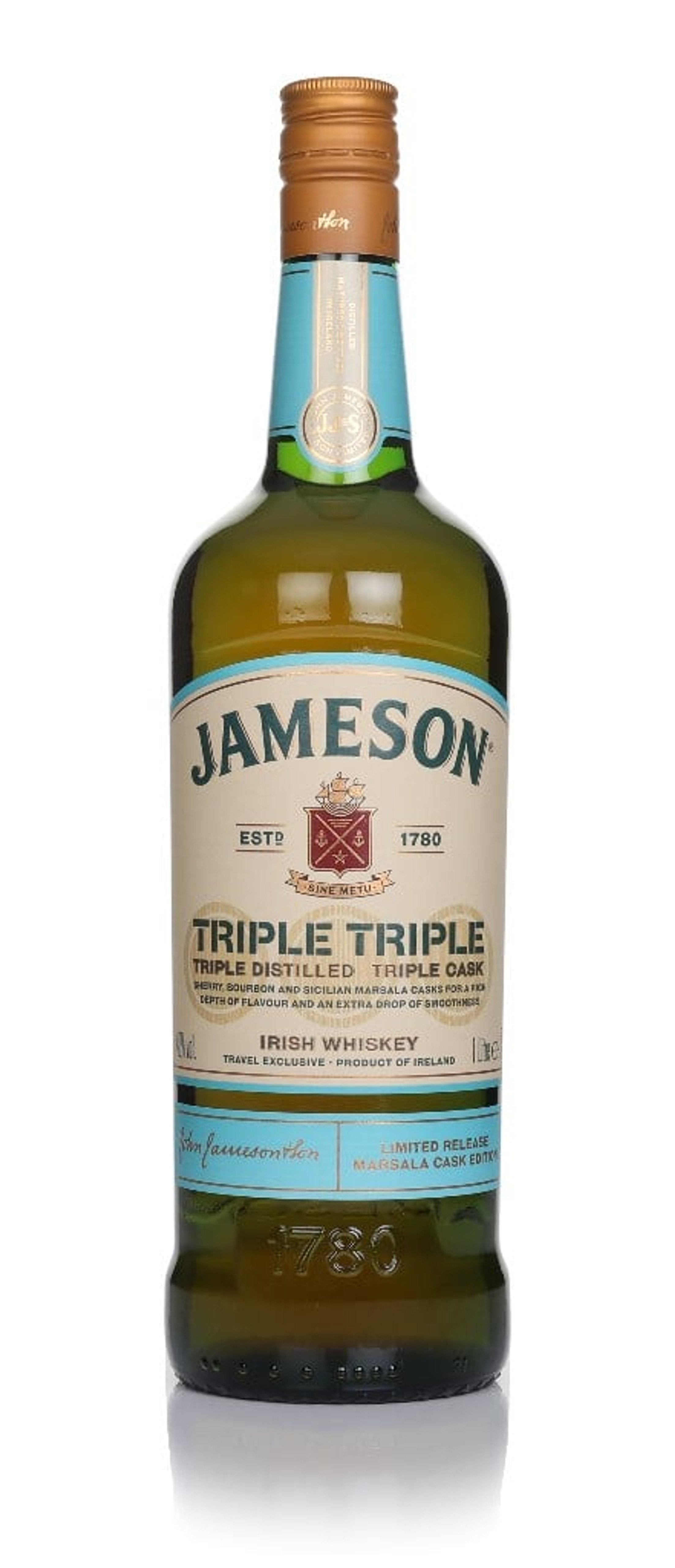 Jameson Triple Triple Irish Whiskey - Marsala Cask Edition (1L) 100cl