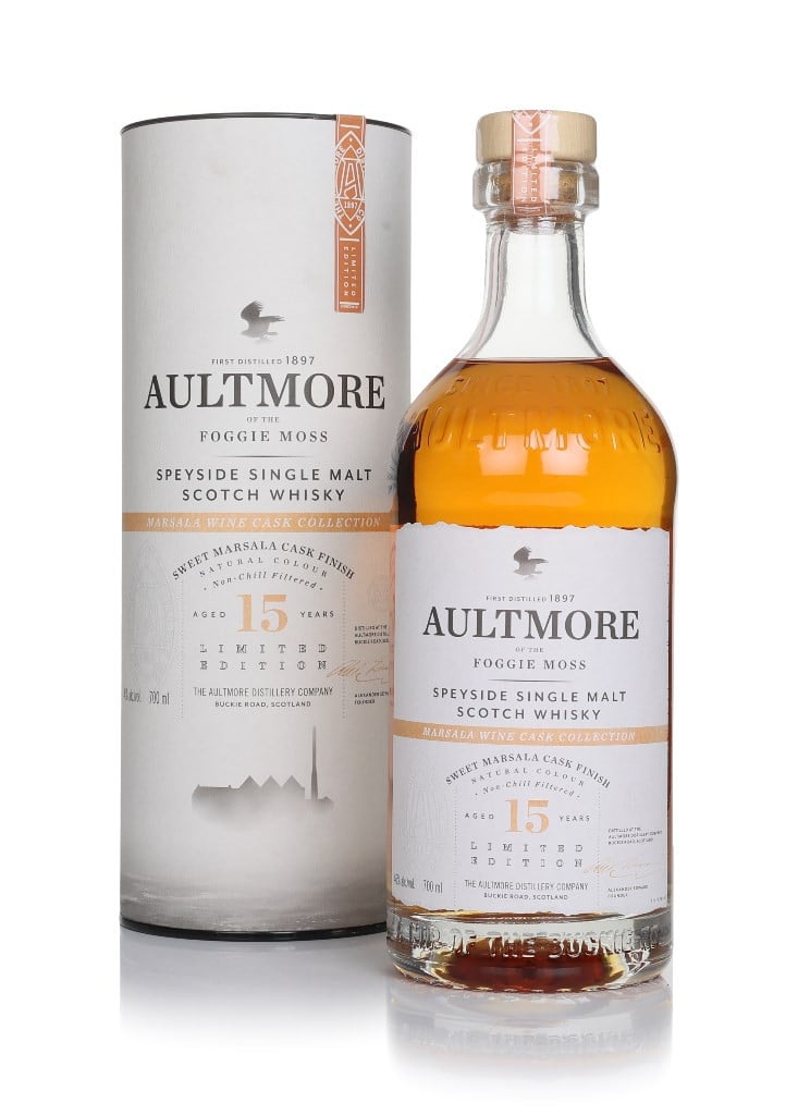 Aultmore 15 Year Old - Sweet Marsala Cask Finish 70cl