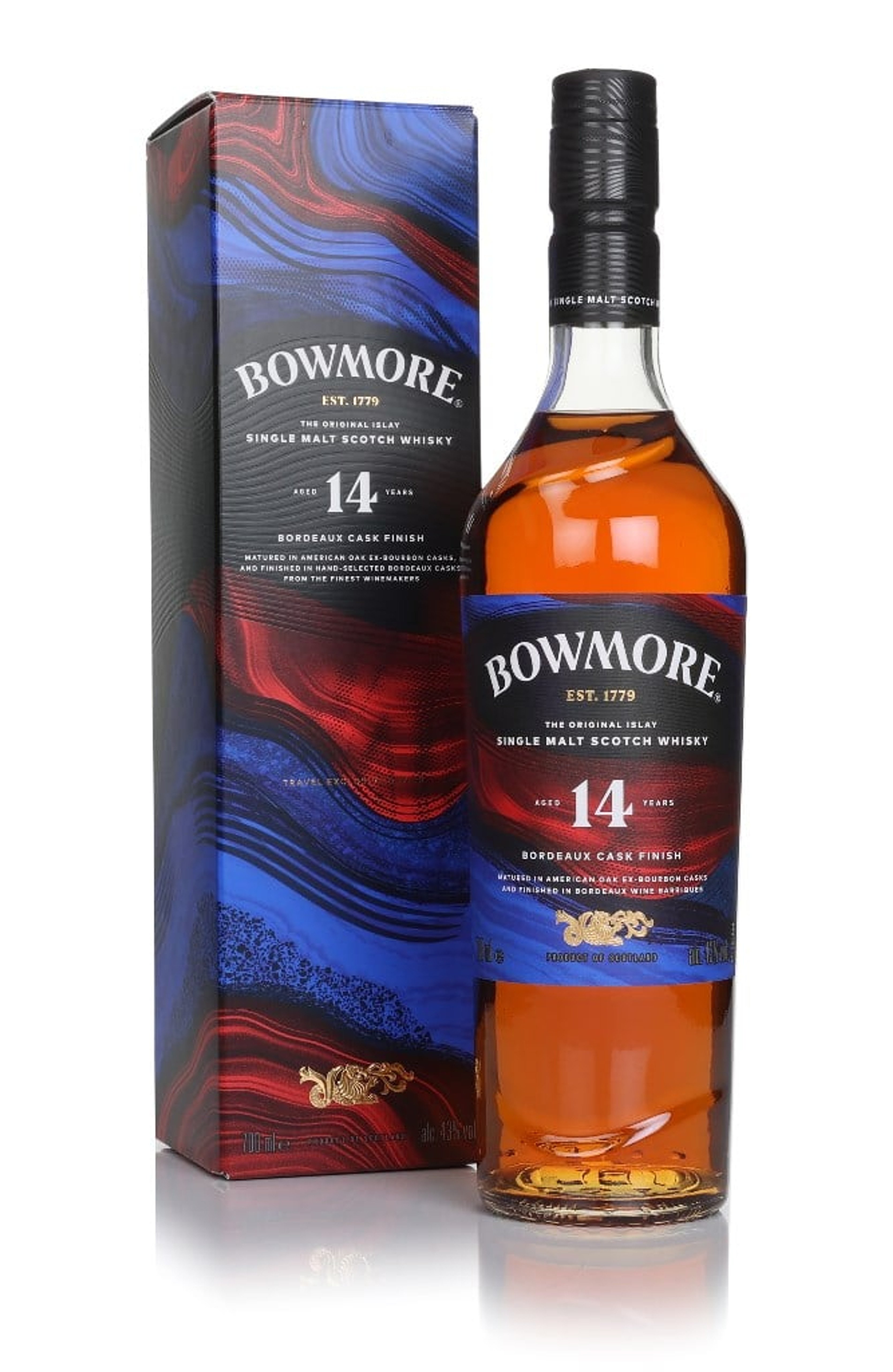 Bowmore 14 Year Old Bordeaux Cask Finish 70cl