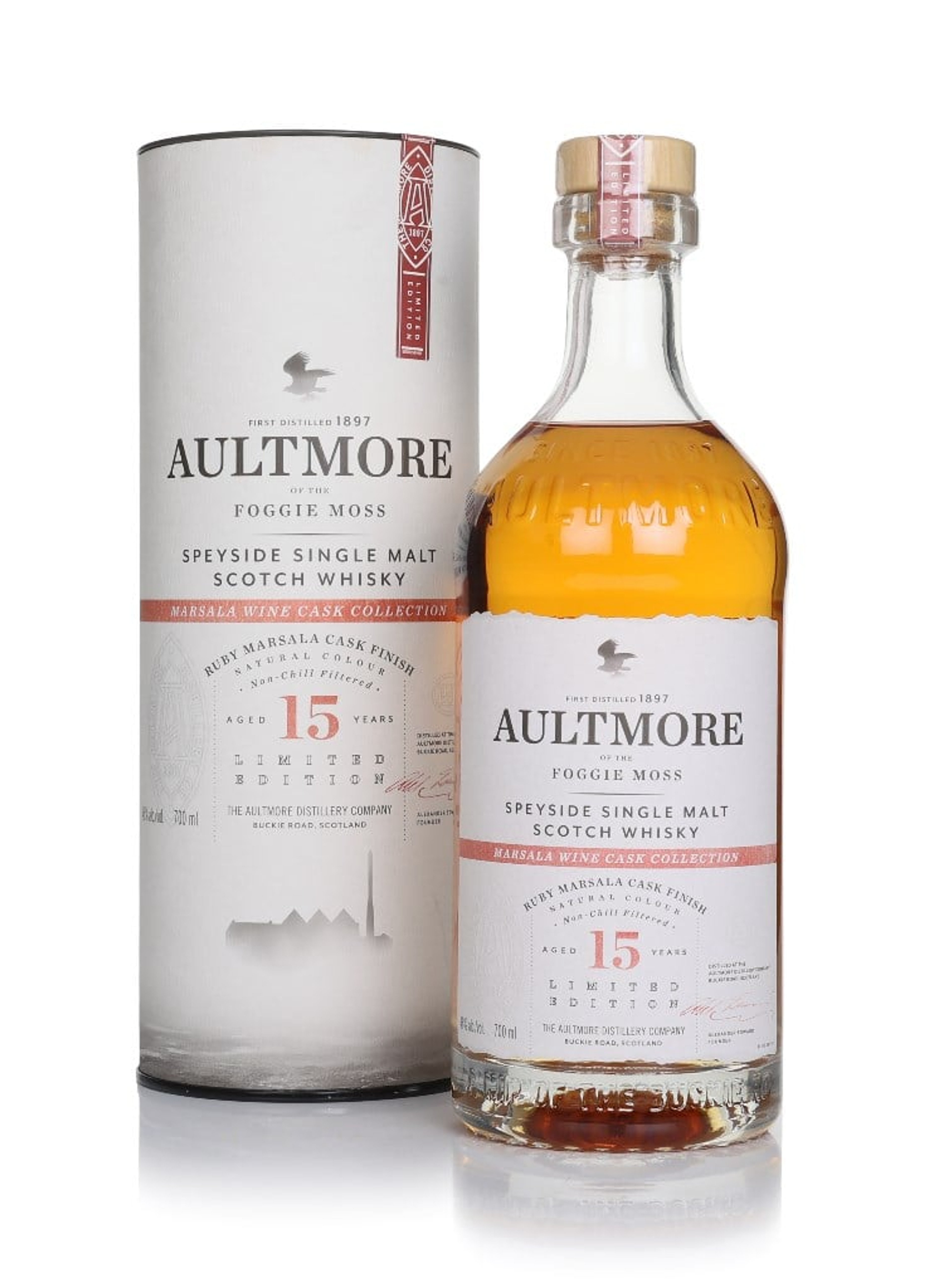 Aultmore 15 Year Old - Ruby Marsala Cask Finish 70cl