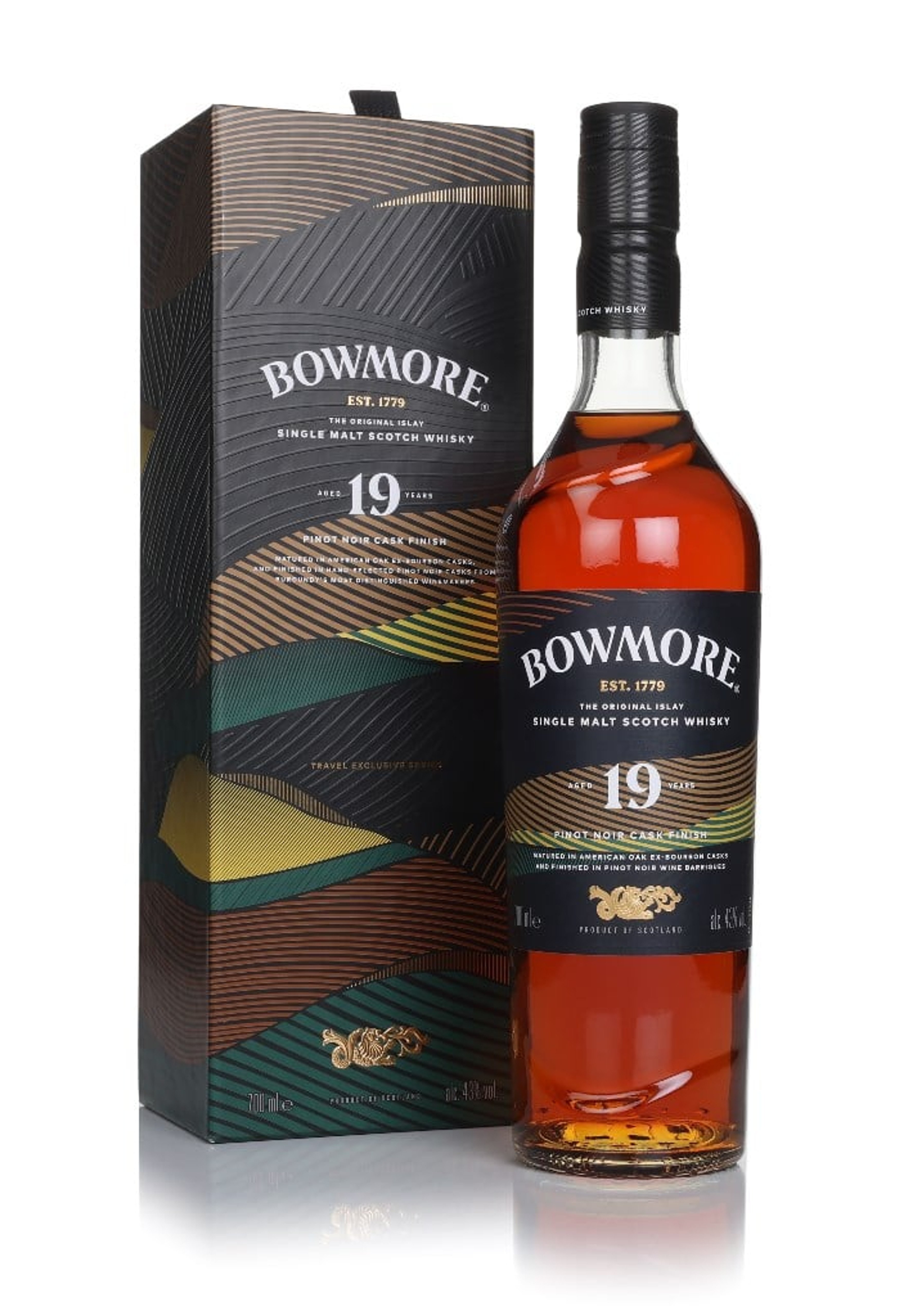Bowmore 19 Year Old Pinot Noir Cask Finish 70cl