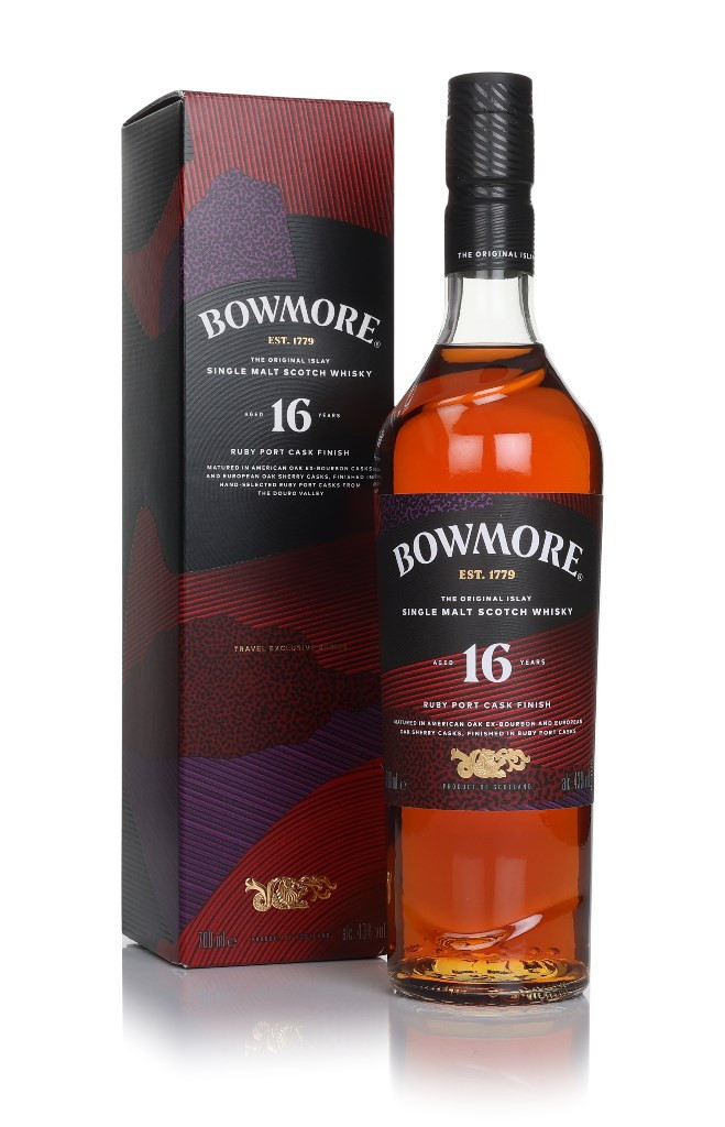 Bowmore 16 Year Old Ruby Port Cask Finish 70cl Whisky | Master Of Malt