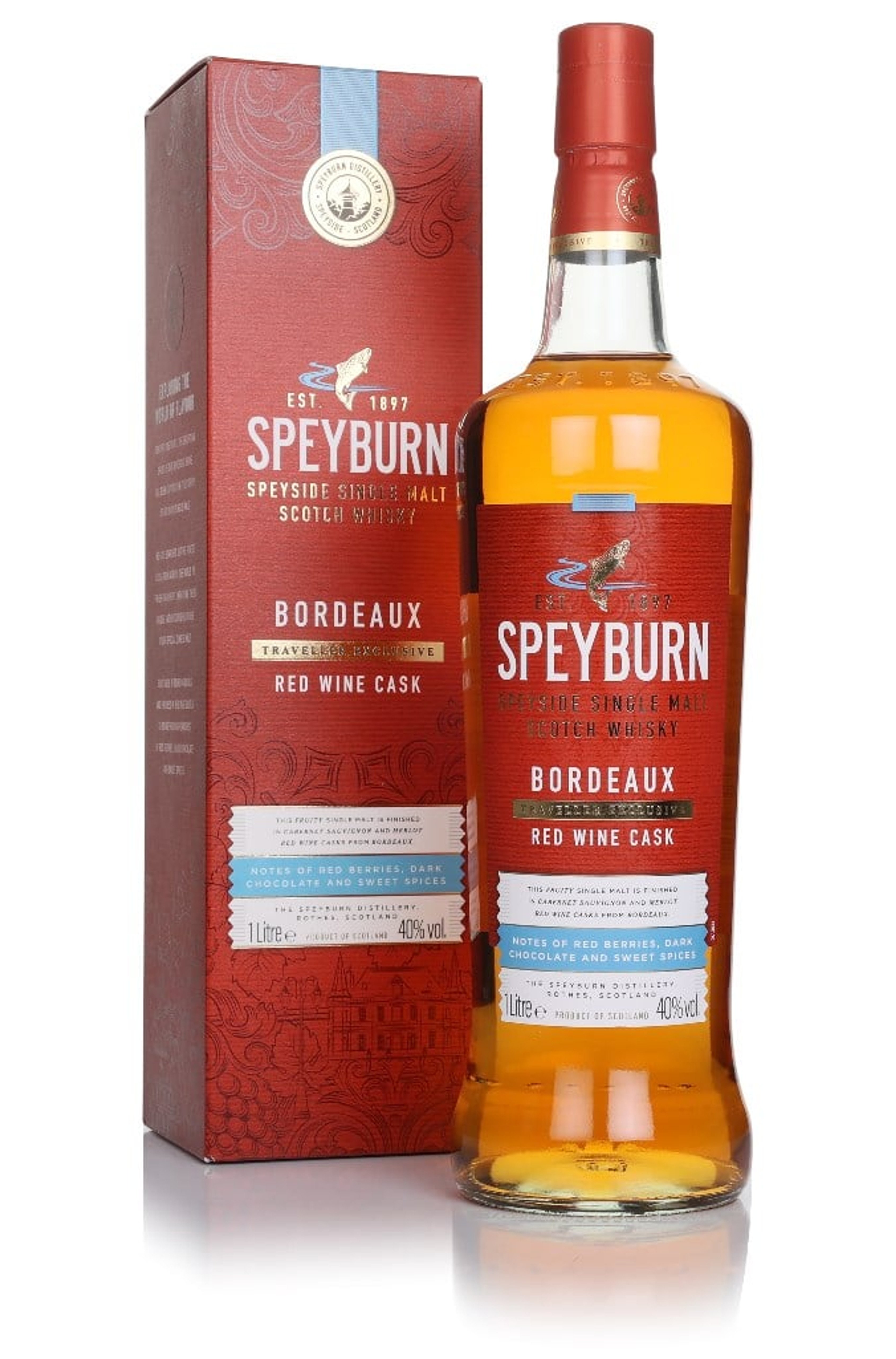 Speyburn Bordeaux Red Wine Cask 100cl