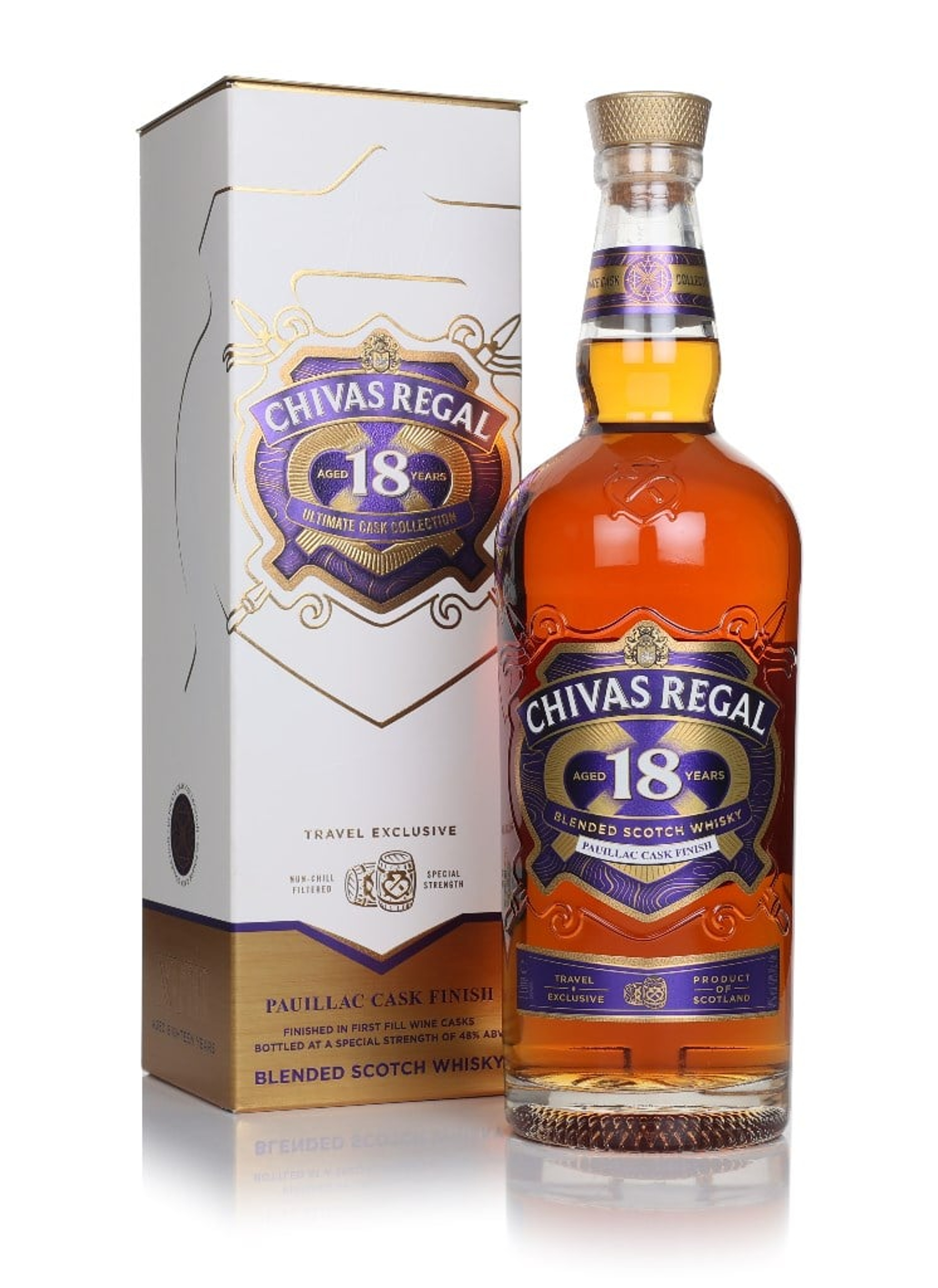 Chivas Regal 18 Year Old - Pauillac Wine Cask Finish 100cl