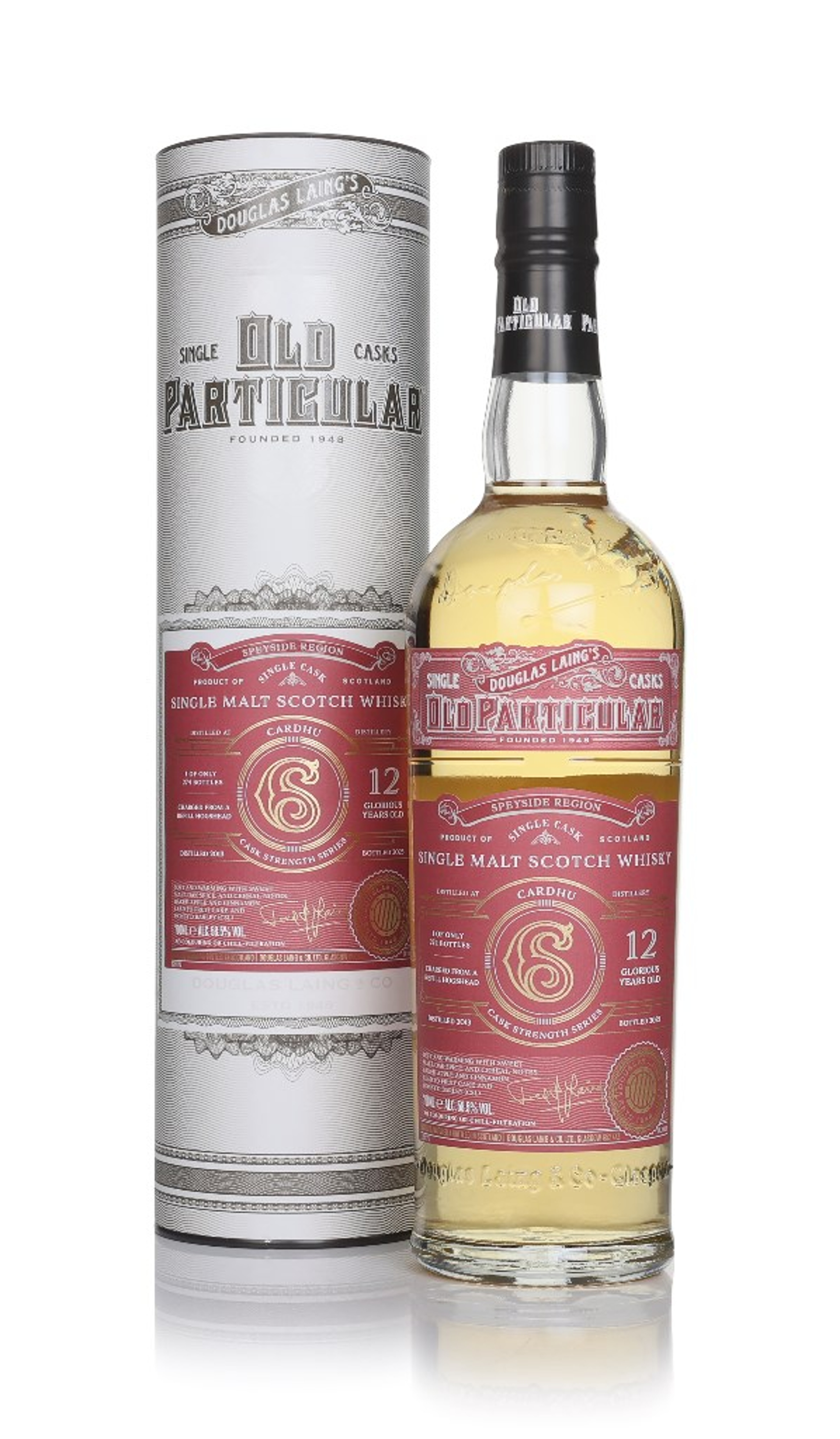 Cardhu 12 Year Old 2013 (cask 19999) Cask Strength - Old Particular (Douglas Laing) 70cl
