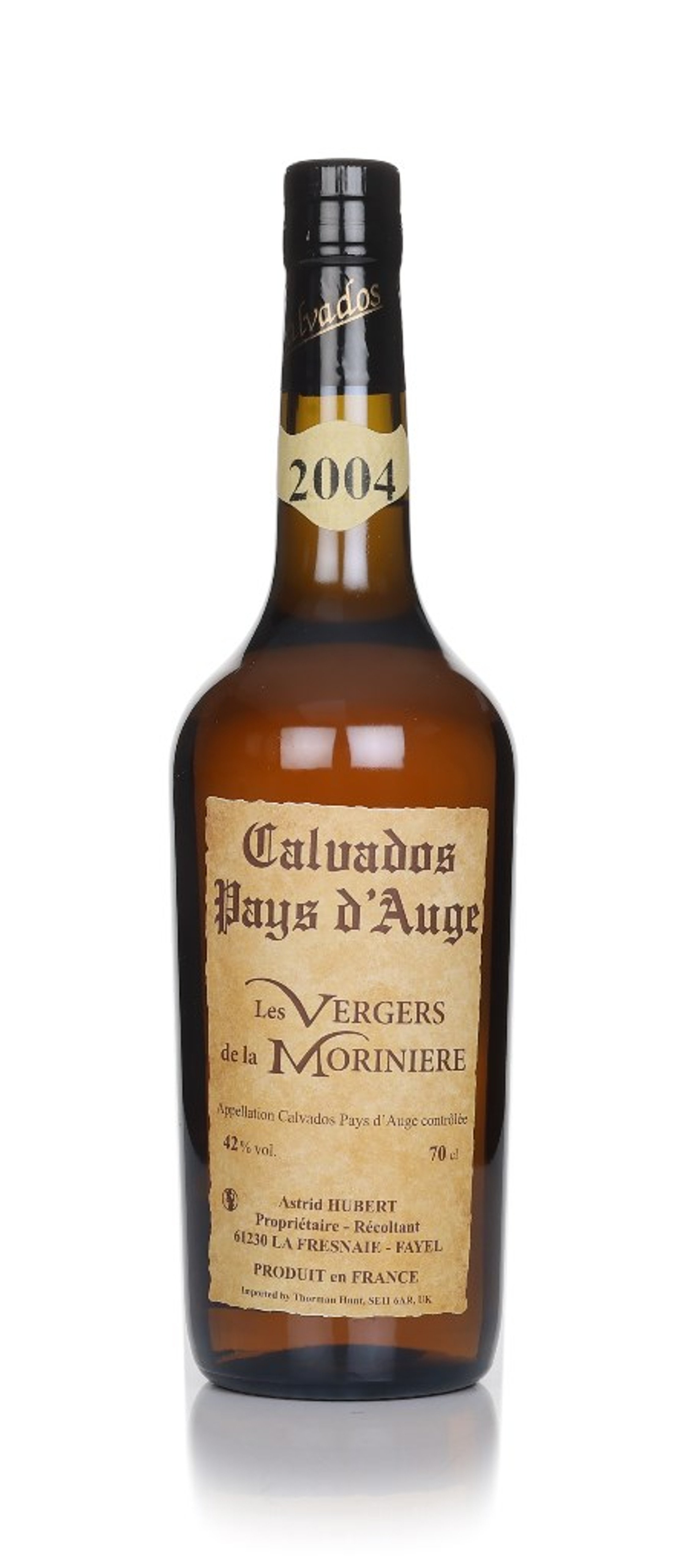 Hubert Calvados Pays d’Auge 2004 70cl