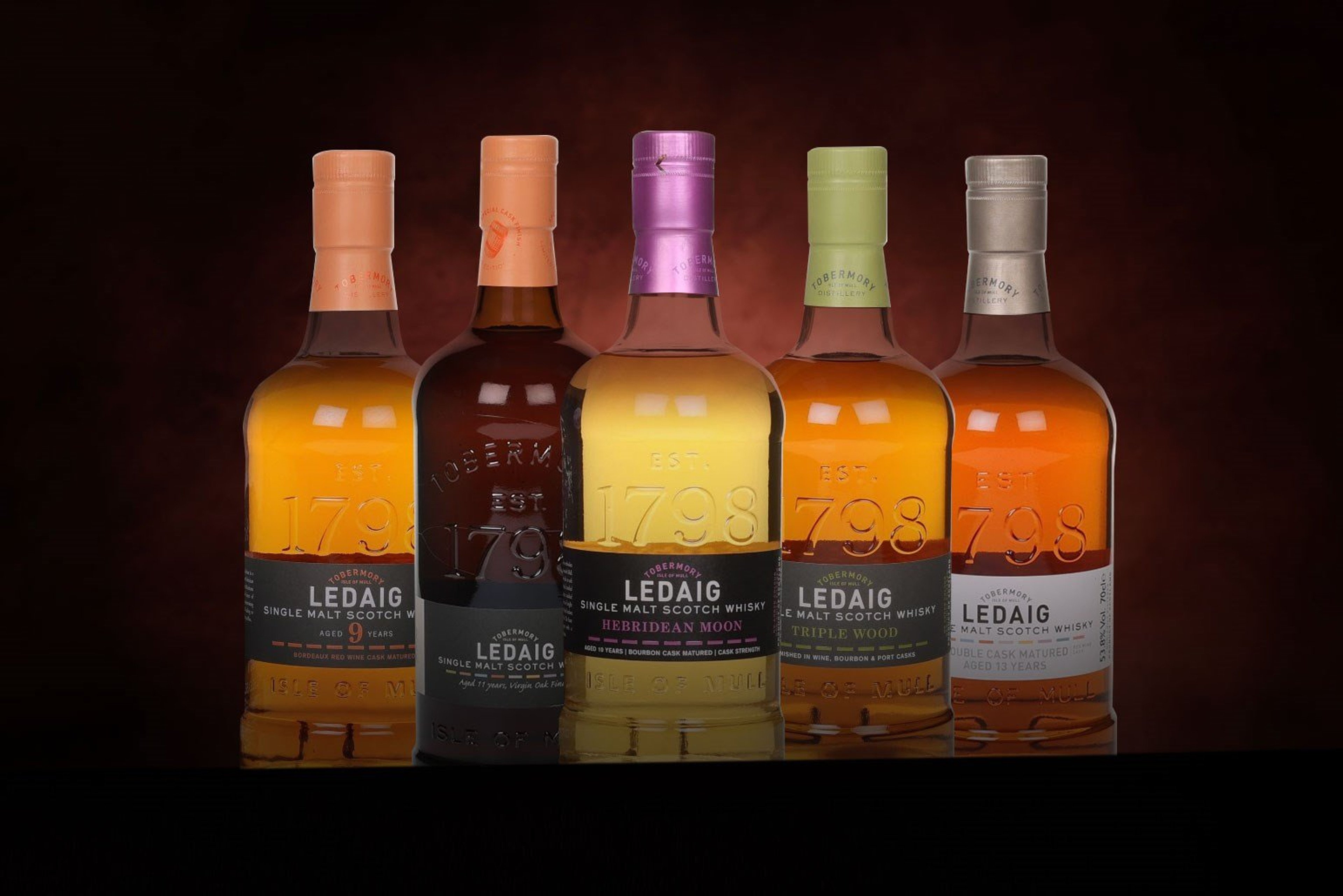 *COMPETITION* Ledaig Whisky Collection (5) Ticket 70cl