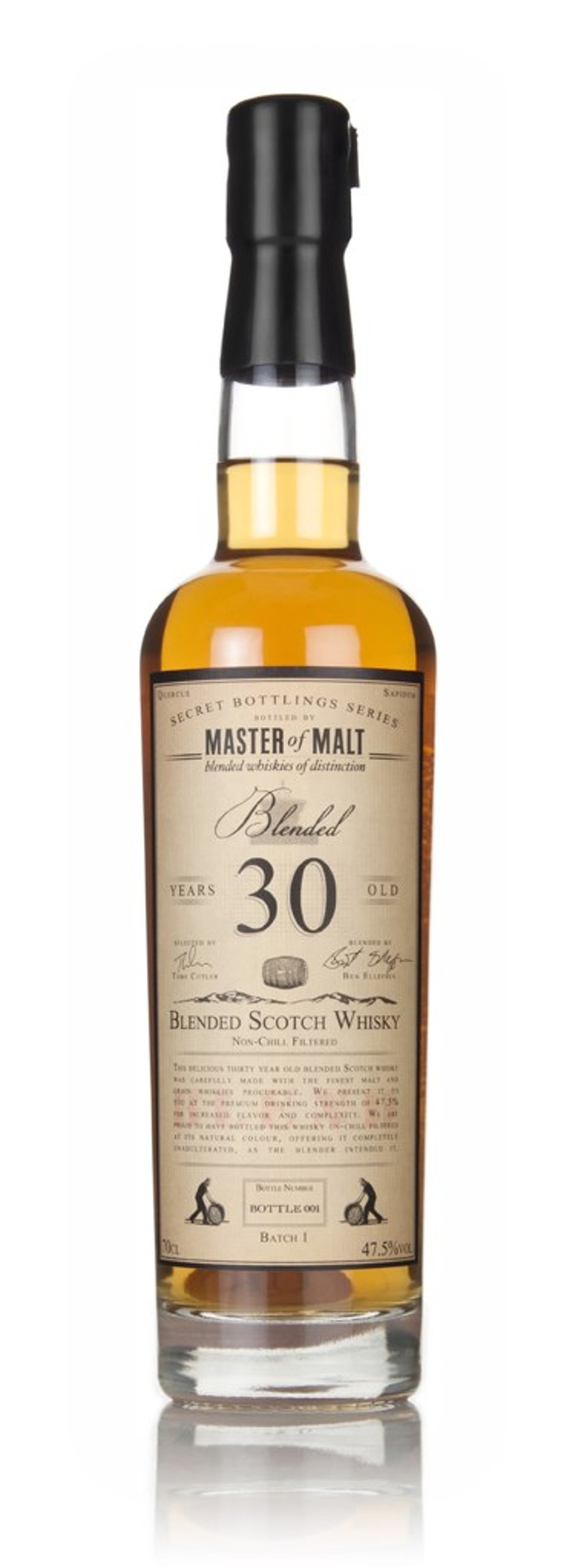 Master of Malt 30 Year Old Blended Scotch Whisky 70cl