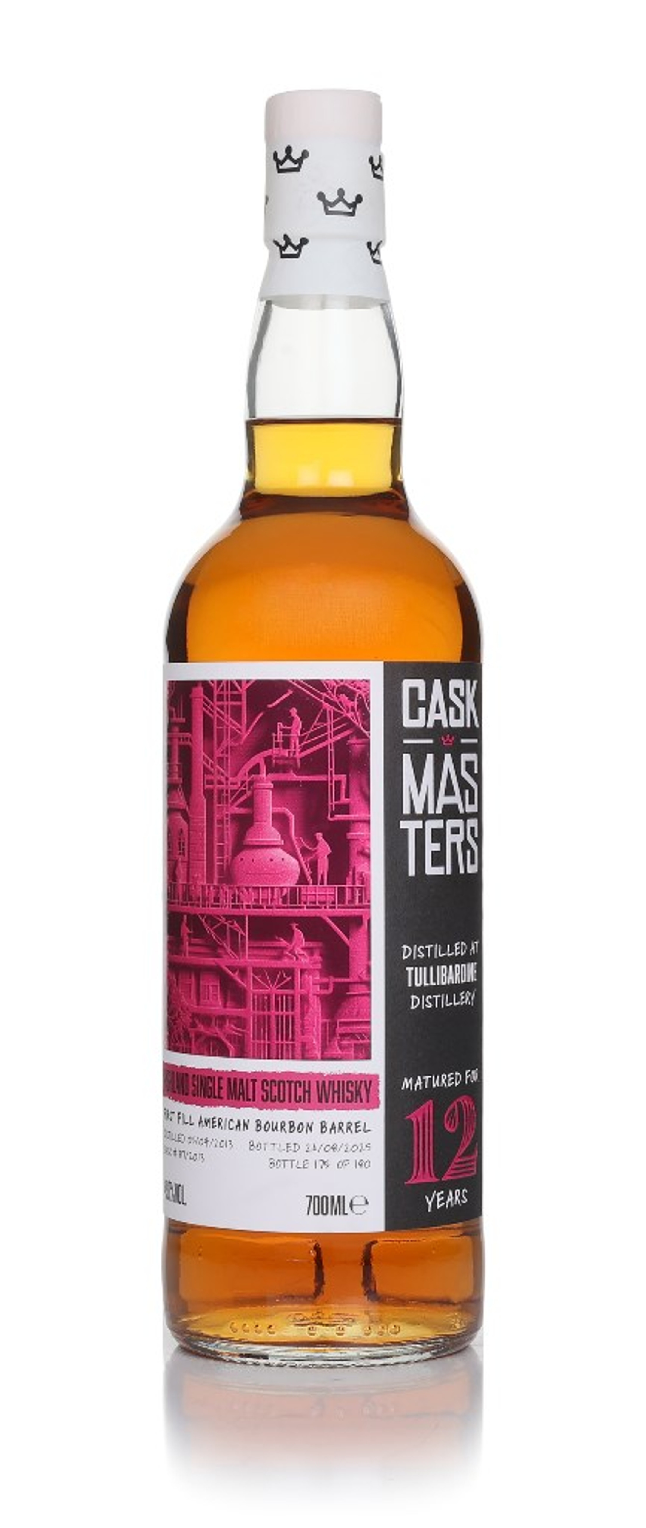 Tullibardine 12 Year Old 2013 (cask 187/2013) - Cask Masters (Brave New Spirits) 70cl