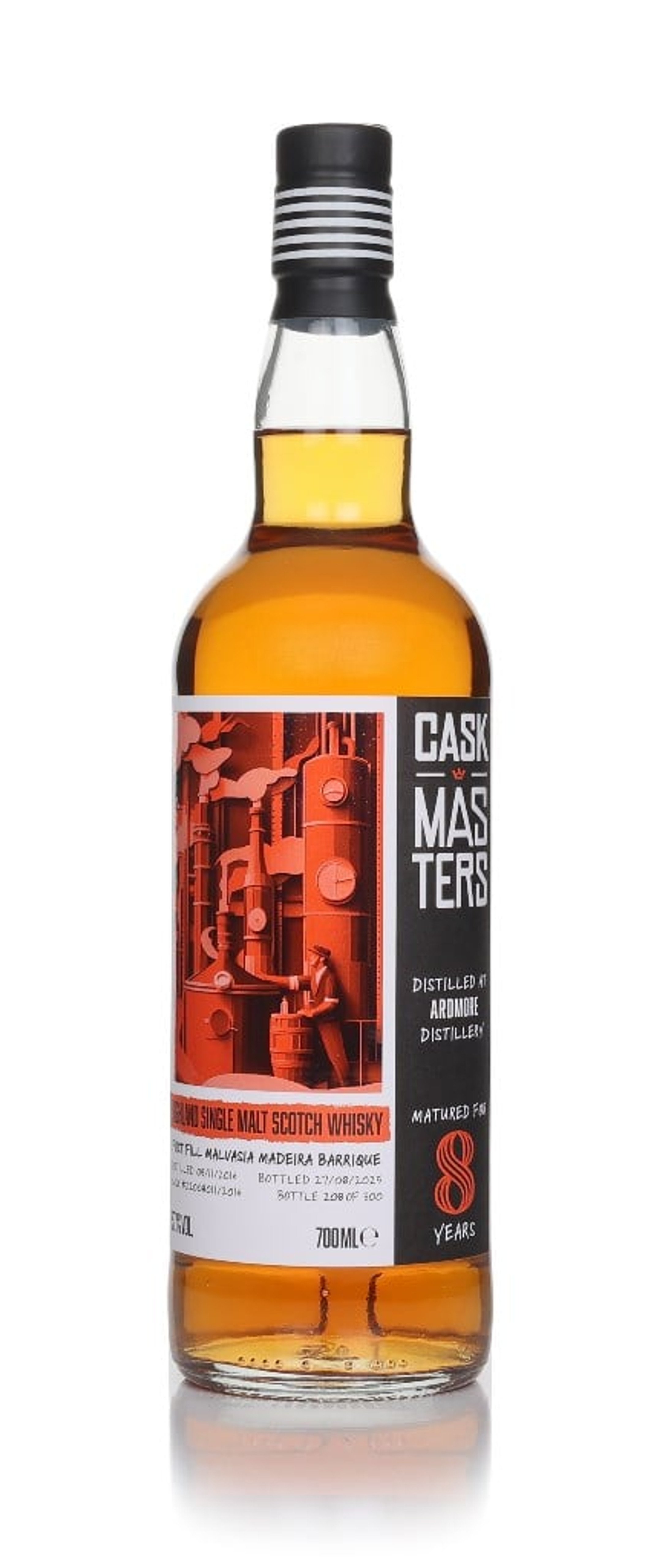 Ardmore 8 Year Old 2017 (cask 22008011) - Cask Masters (Brave New Spirits) 70cl
