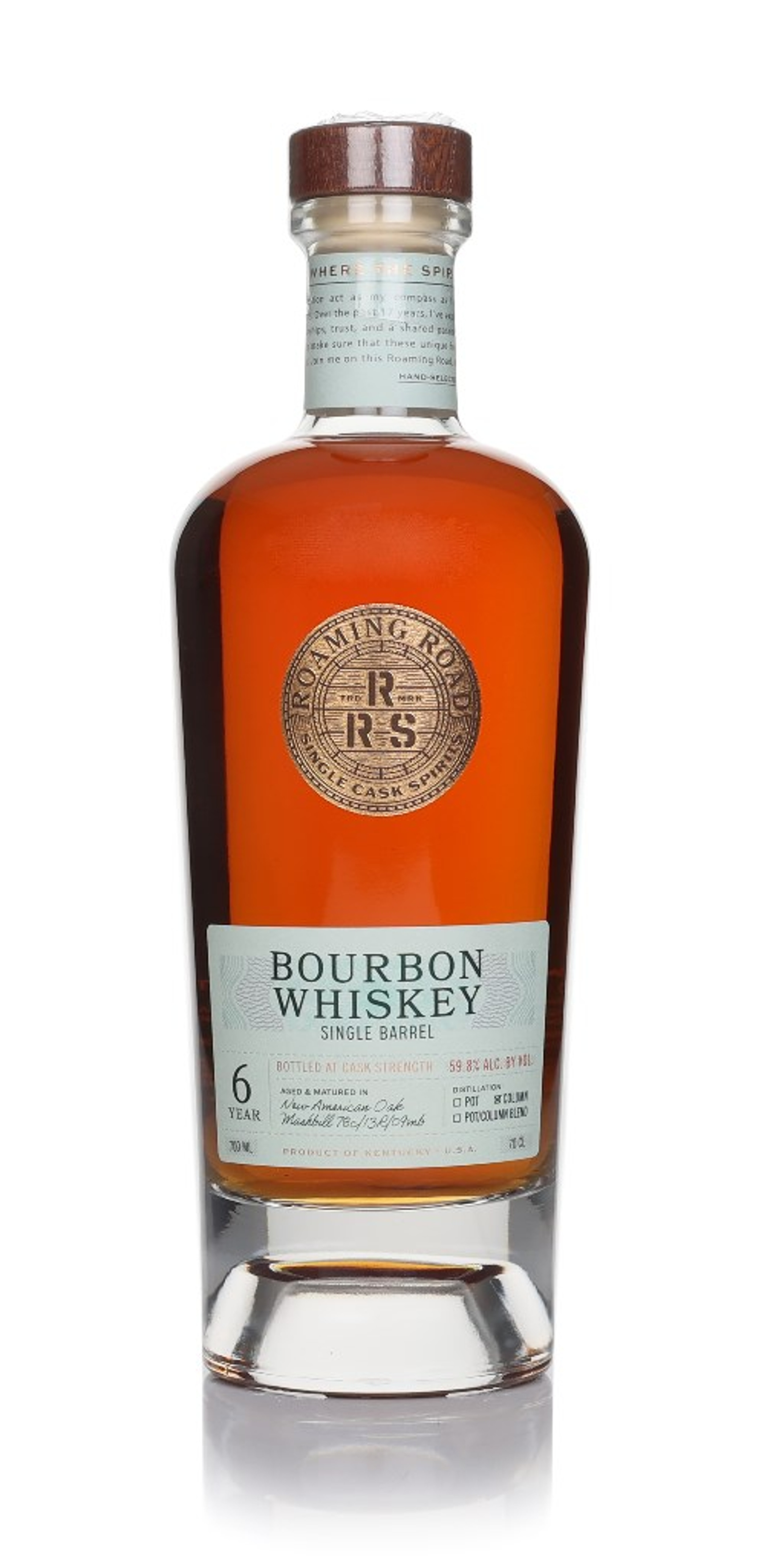 Roaming Road 6 Year Old Kentucky Bourbon 70cl