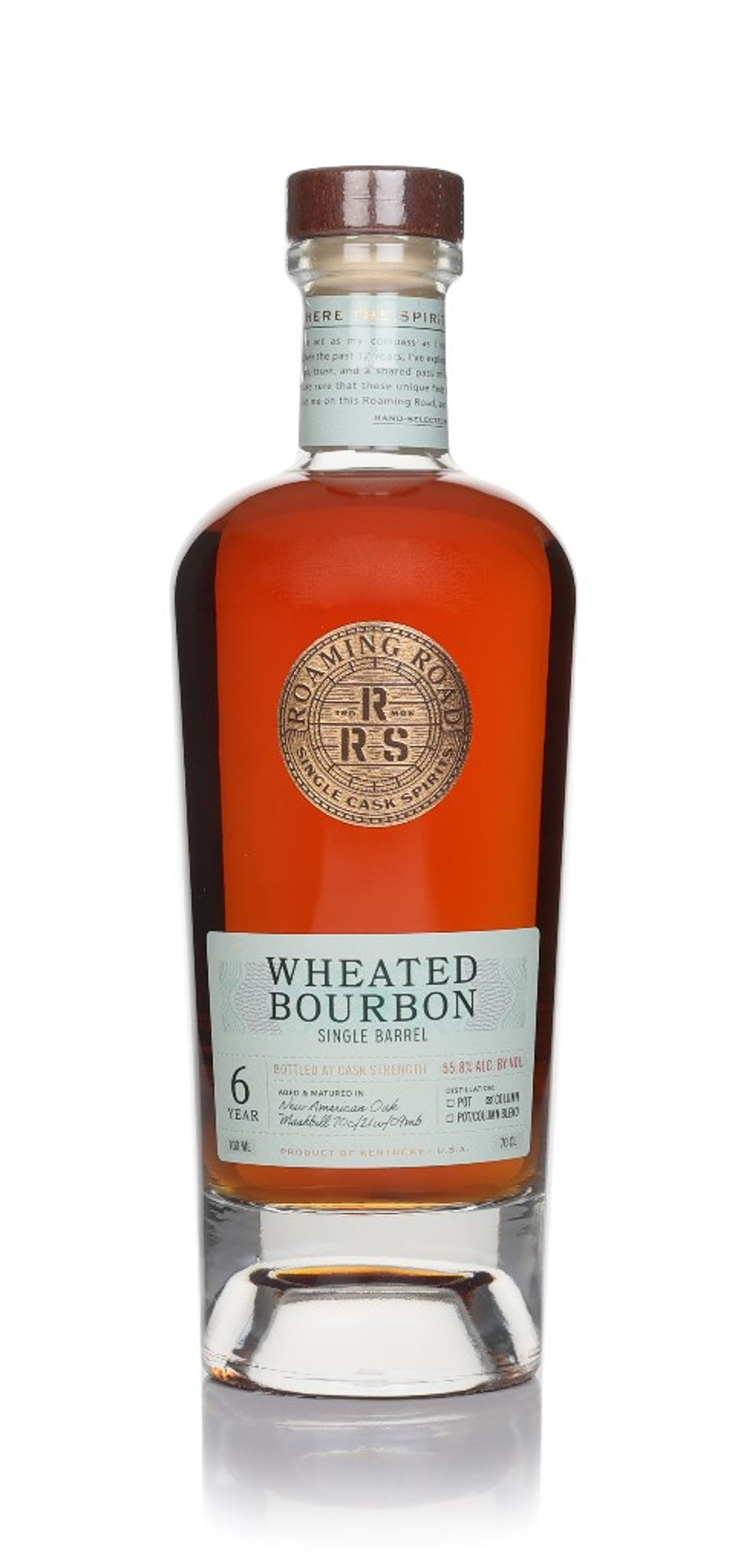 Roaming Road 6 Year Old Wheated Kentucky Bourbon 70cl