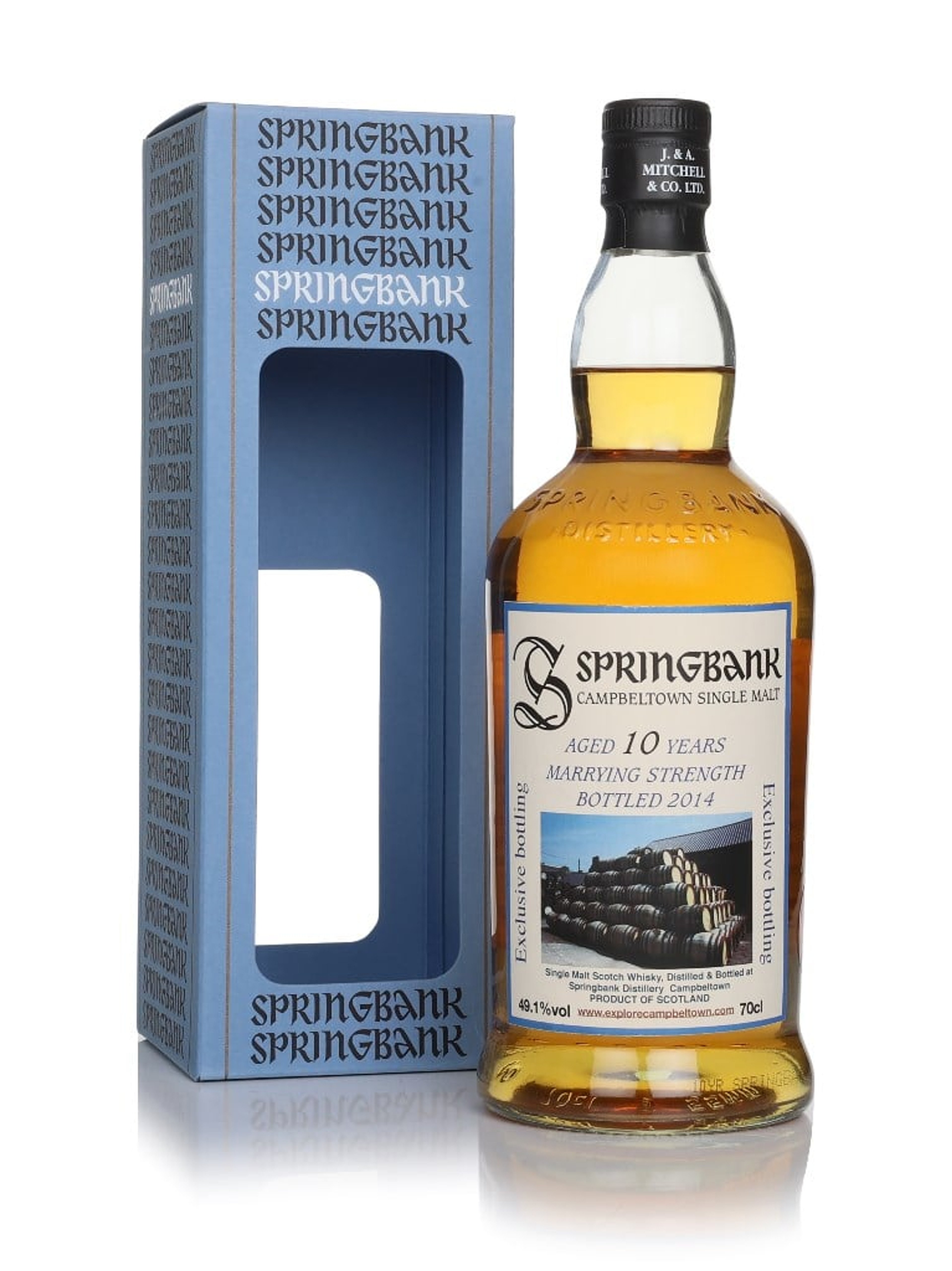 Springbank 10 Year Old - Marrying Strength (2014 Release) 70cl