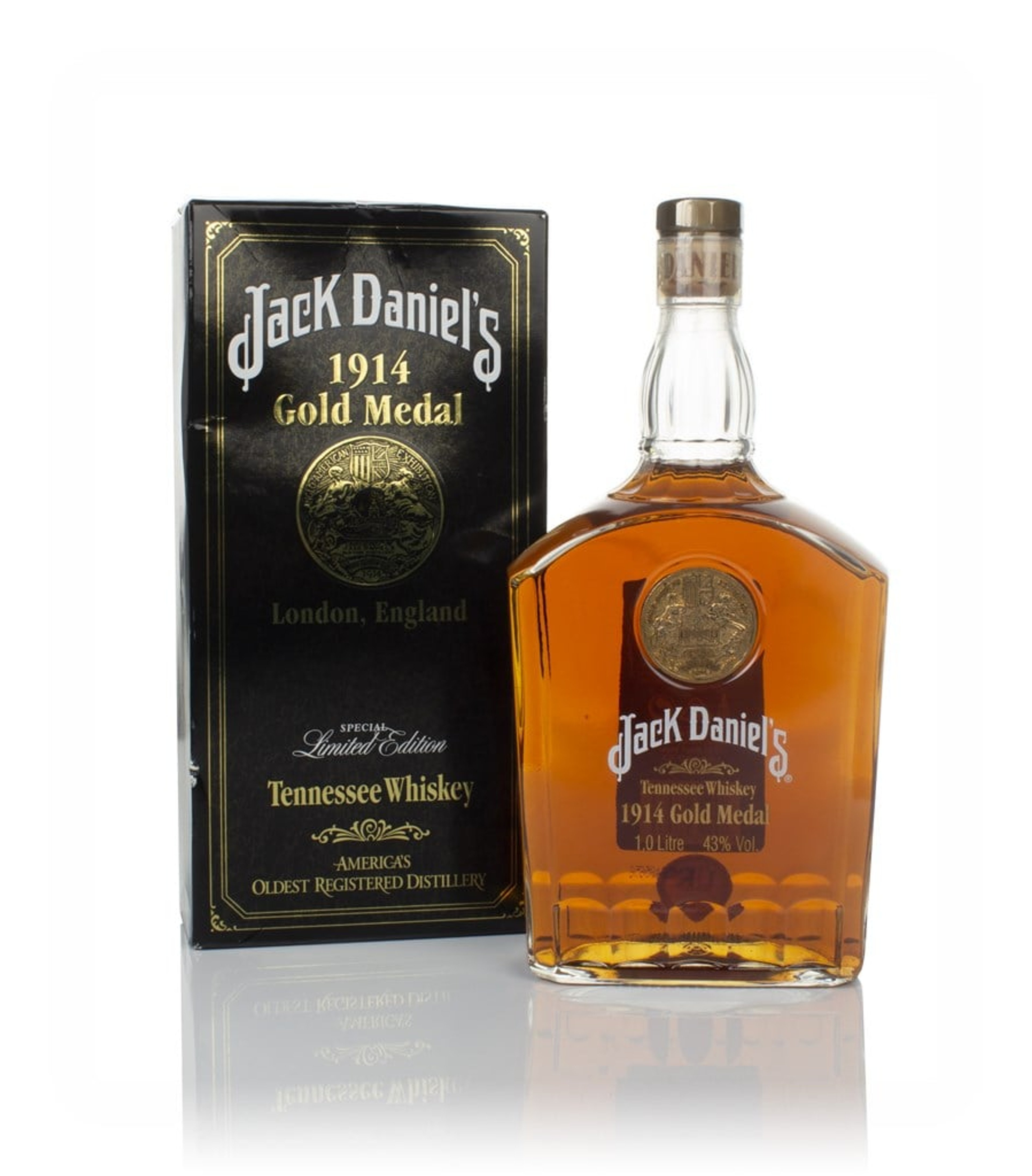 Jack Daniel's 1914 Gold Medal Tennessee Whiskey (1L) 100cl