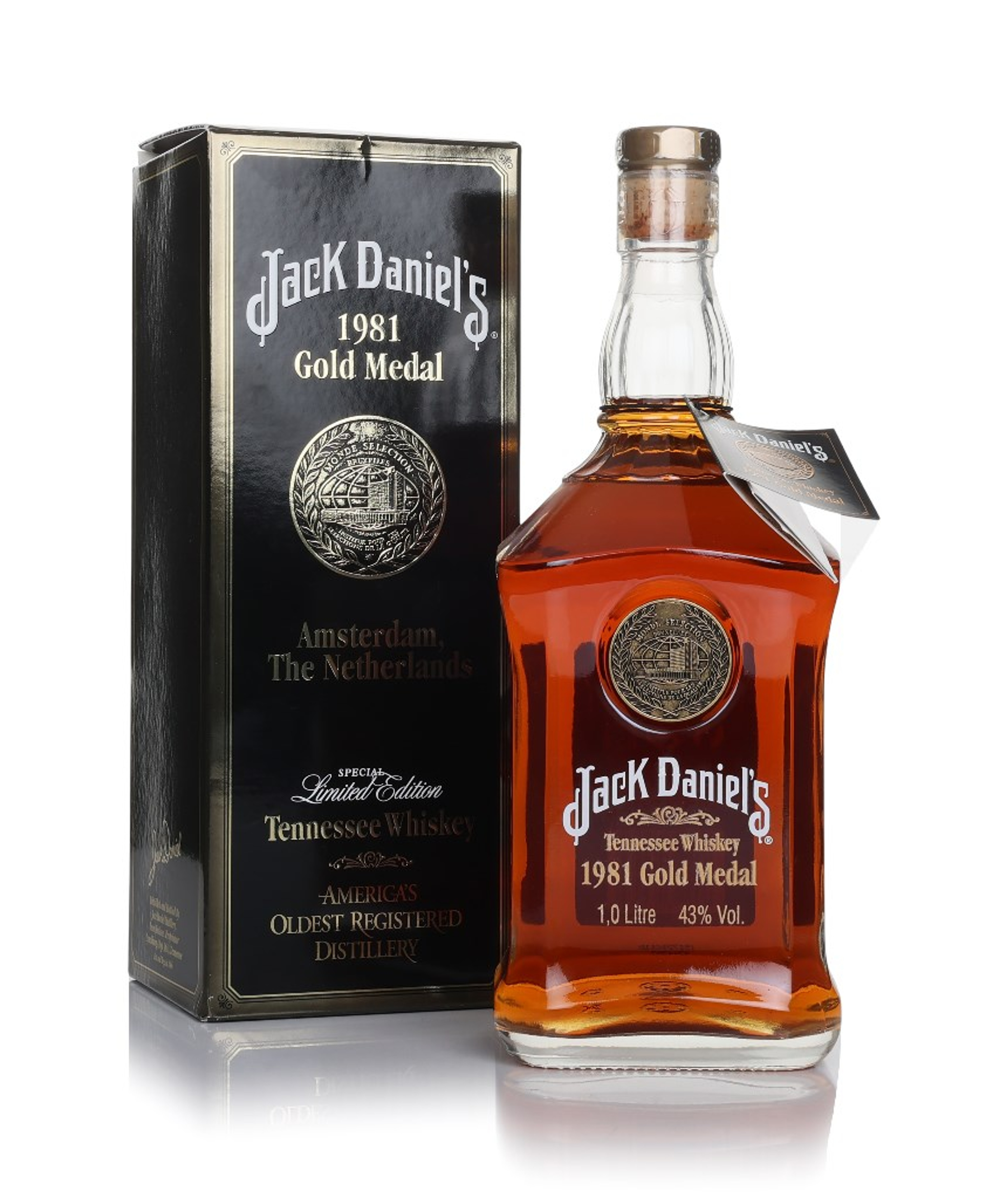 Jack Daniel's 1981 Gold Medal Tennessee Whiskey (1L) 100cl