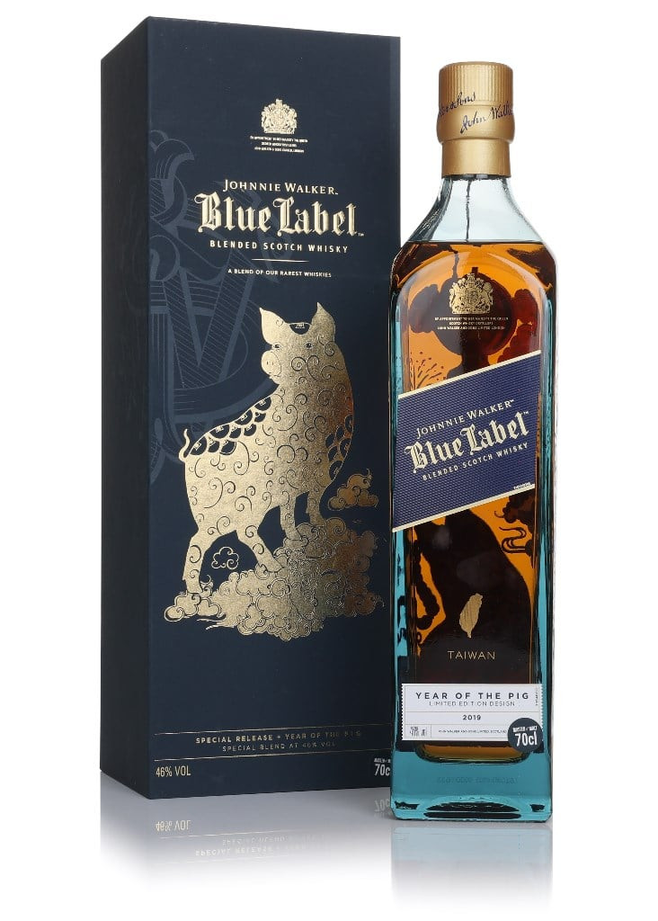 Johnnie Walker Blue Label 香港限定デザイン 1L Johnnie Walker Blue Label - Hong Kong Limited Edition 70cl