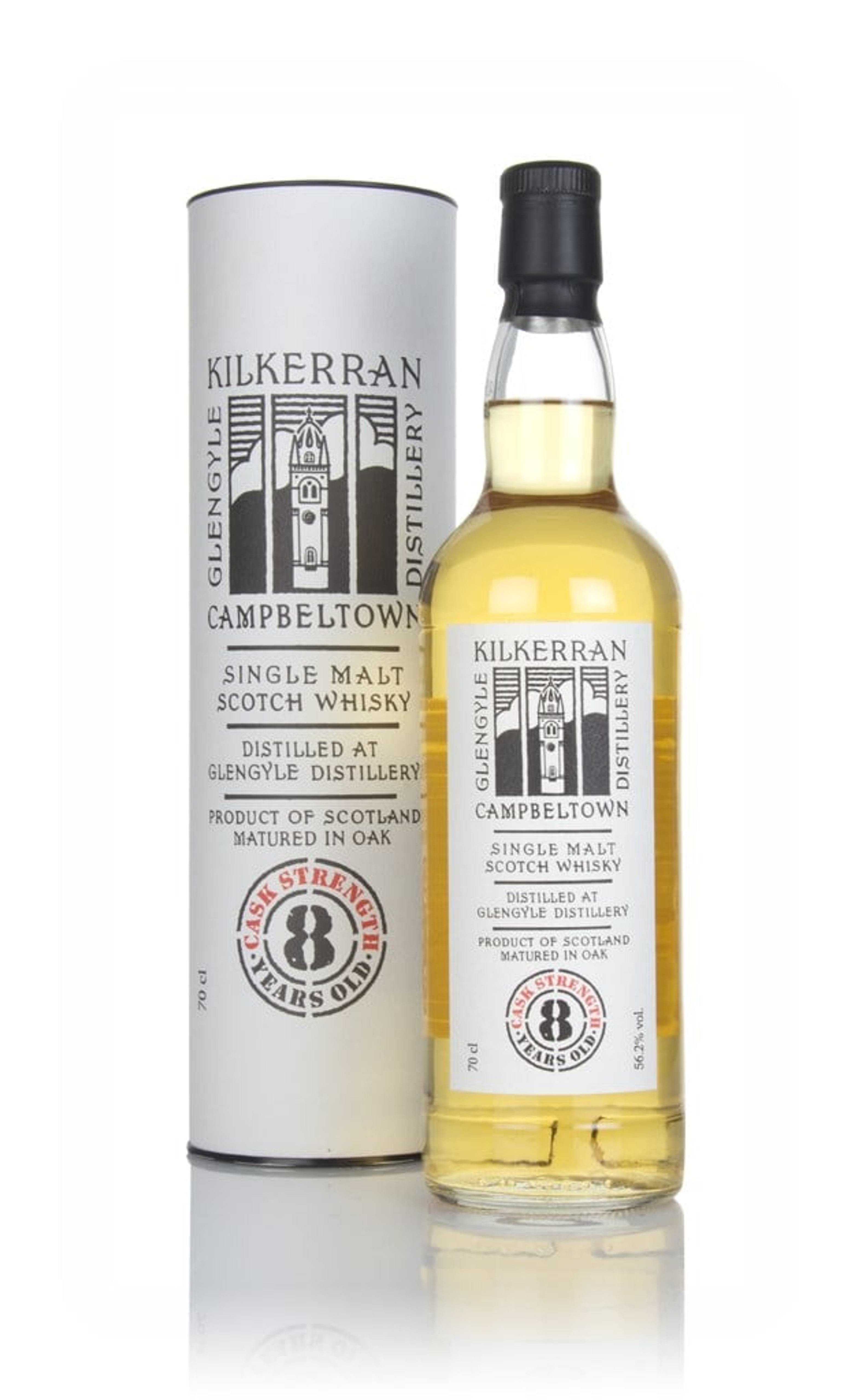 Kilkerran 8 Year Old Cask Strength (56.2%) 70cl