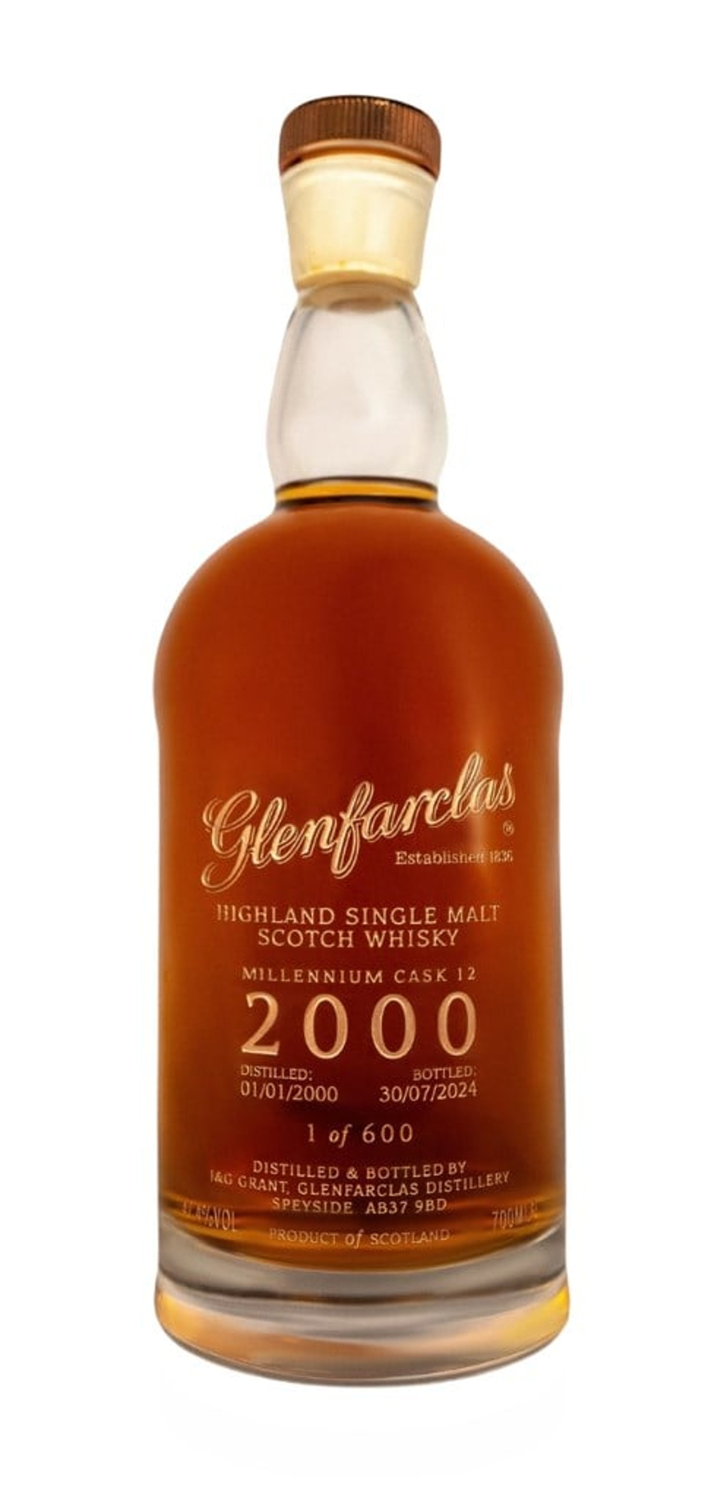 Glenfarclas 25 Year Old Millenium Release 70cl